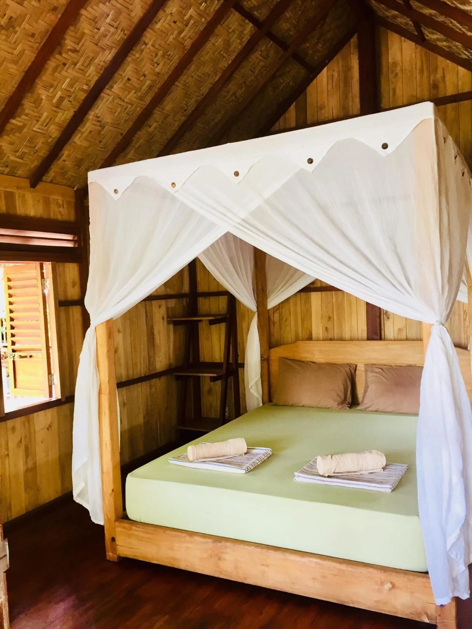 Bed in BaraCoco Bungalows