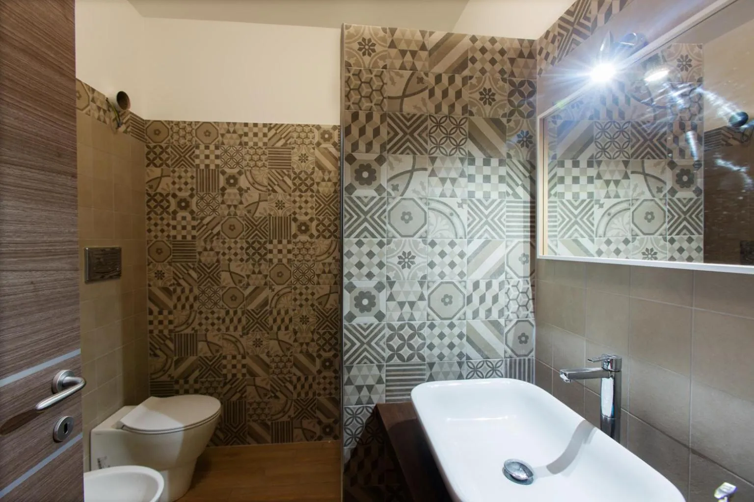 Bathroom in Semu A Mari B&B