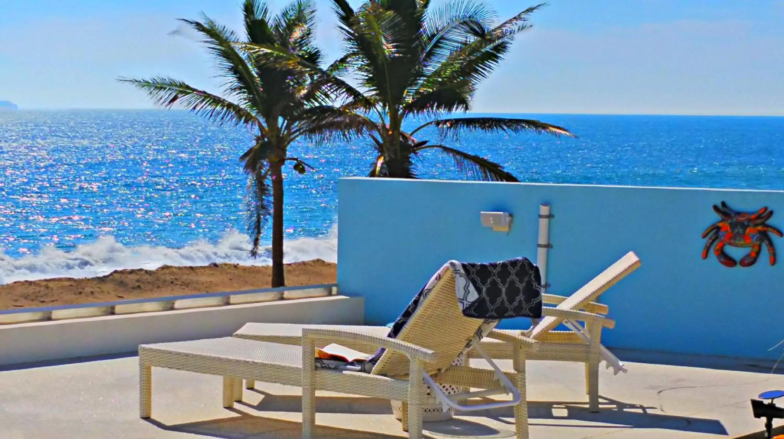 Beach in Villa Star of the Sea