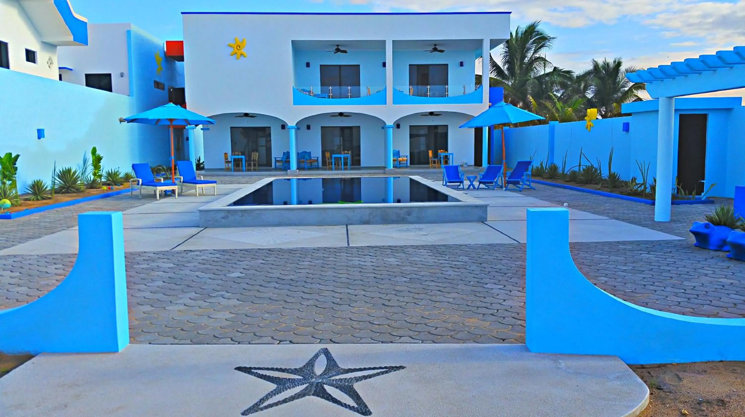 Facade/entrance in Villa Star of the Sea