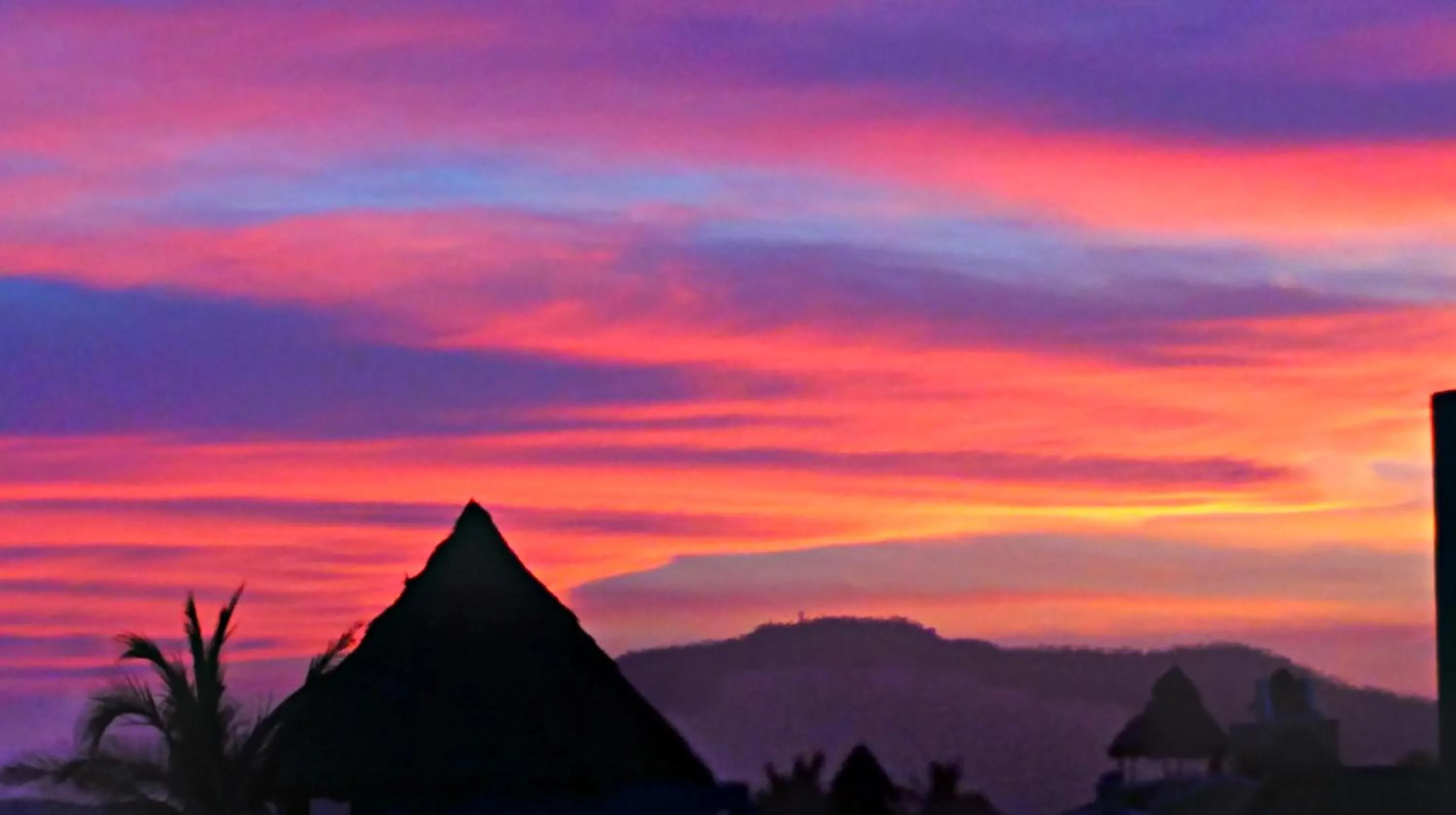 Sunset in Villa Star of the Sea