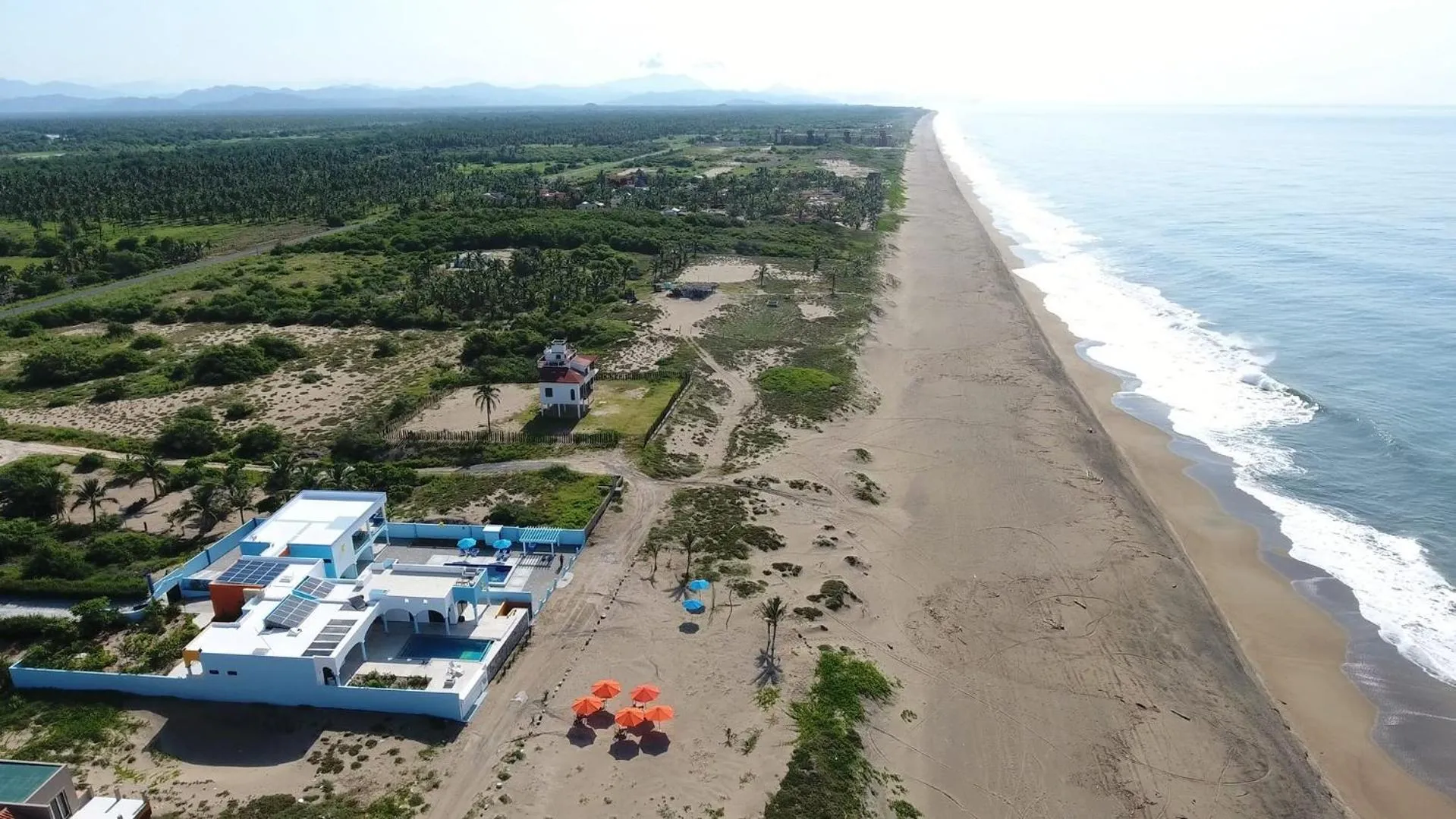 Bird's eye view in Villa Star of the Sea