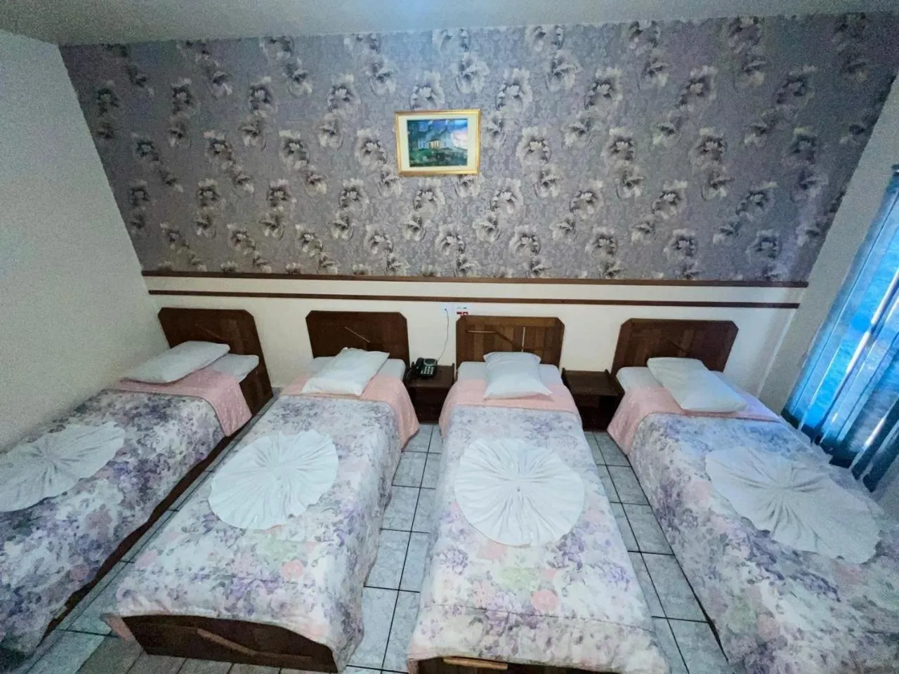 Decorative detail, Bed in Tulipa Hotel