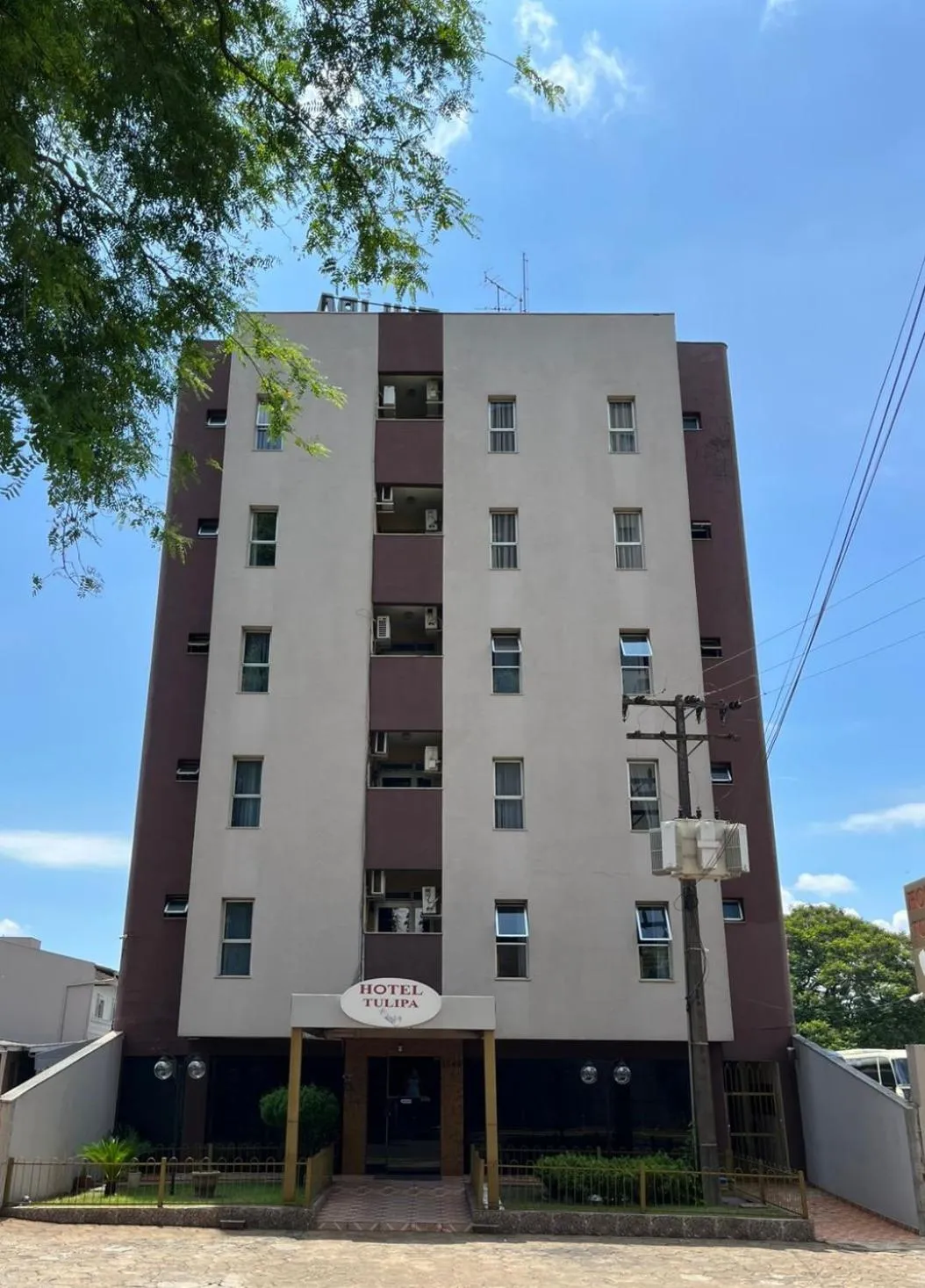 Facade/entrance in Tulipa Hotel