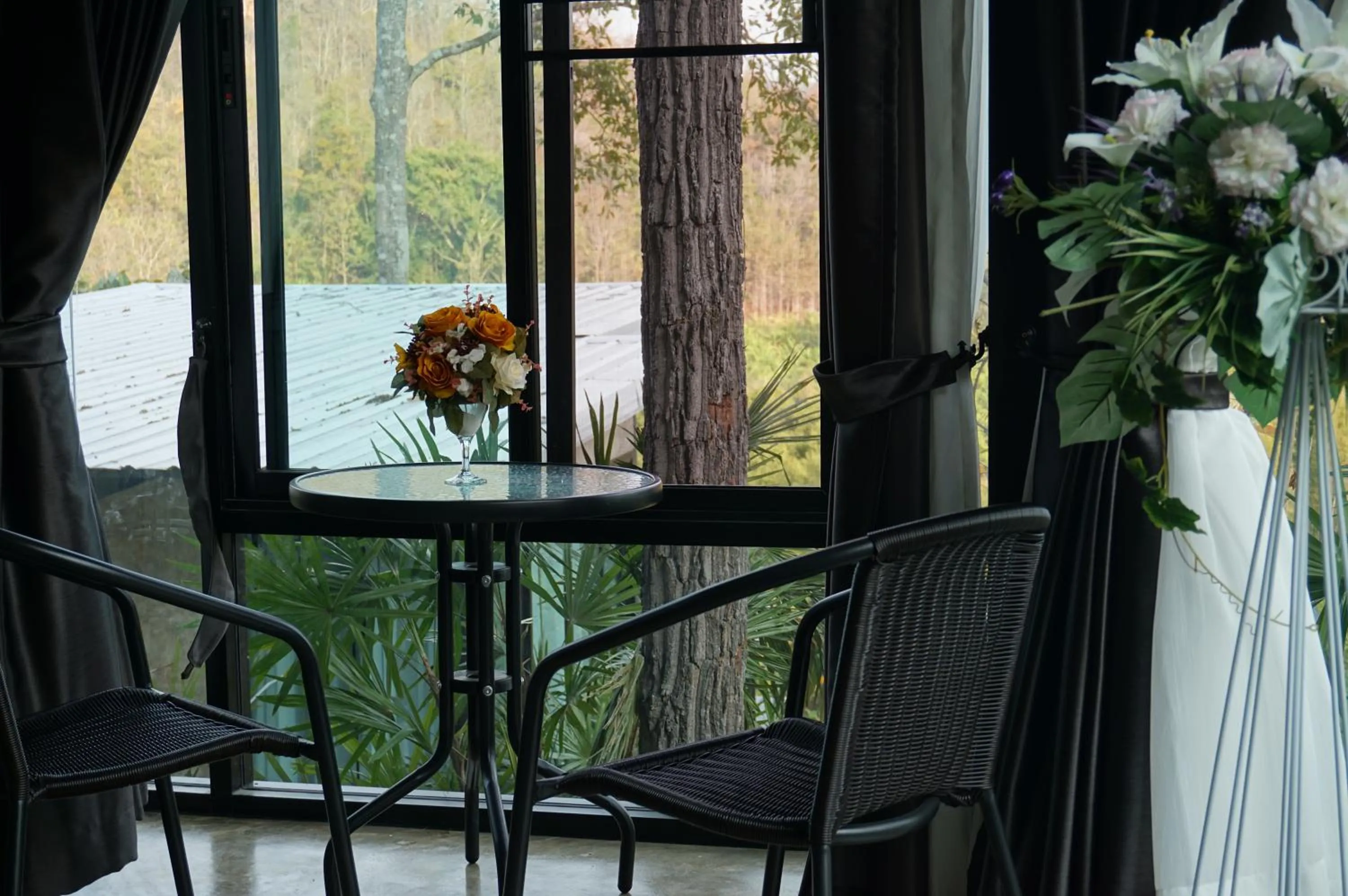 Decorative detail in Phu Pha View Doi