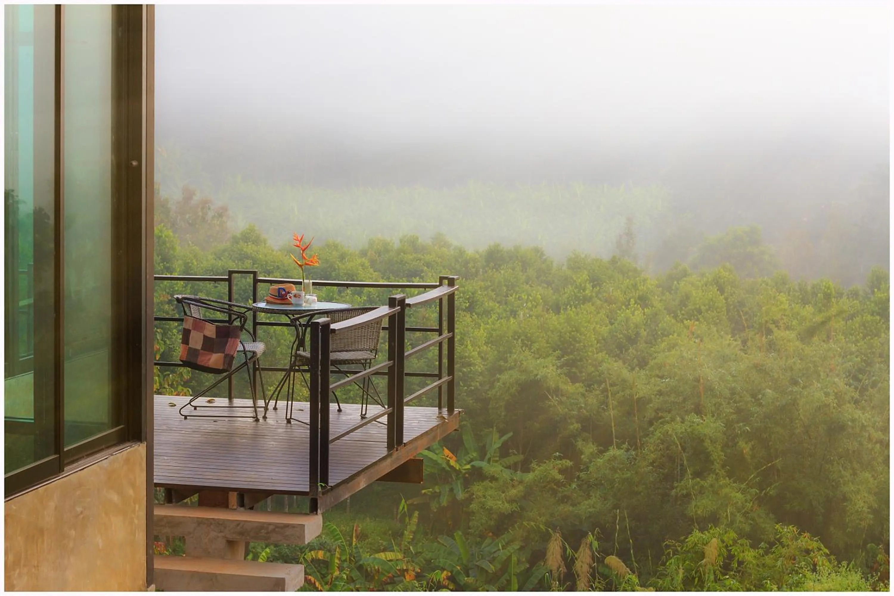 Balcony/Terrace in Phu Pha View Doi
