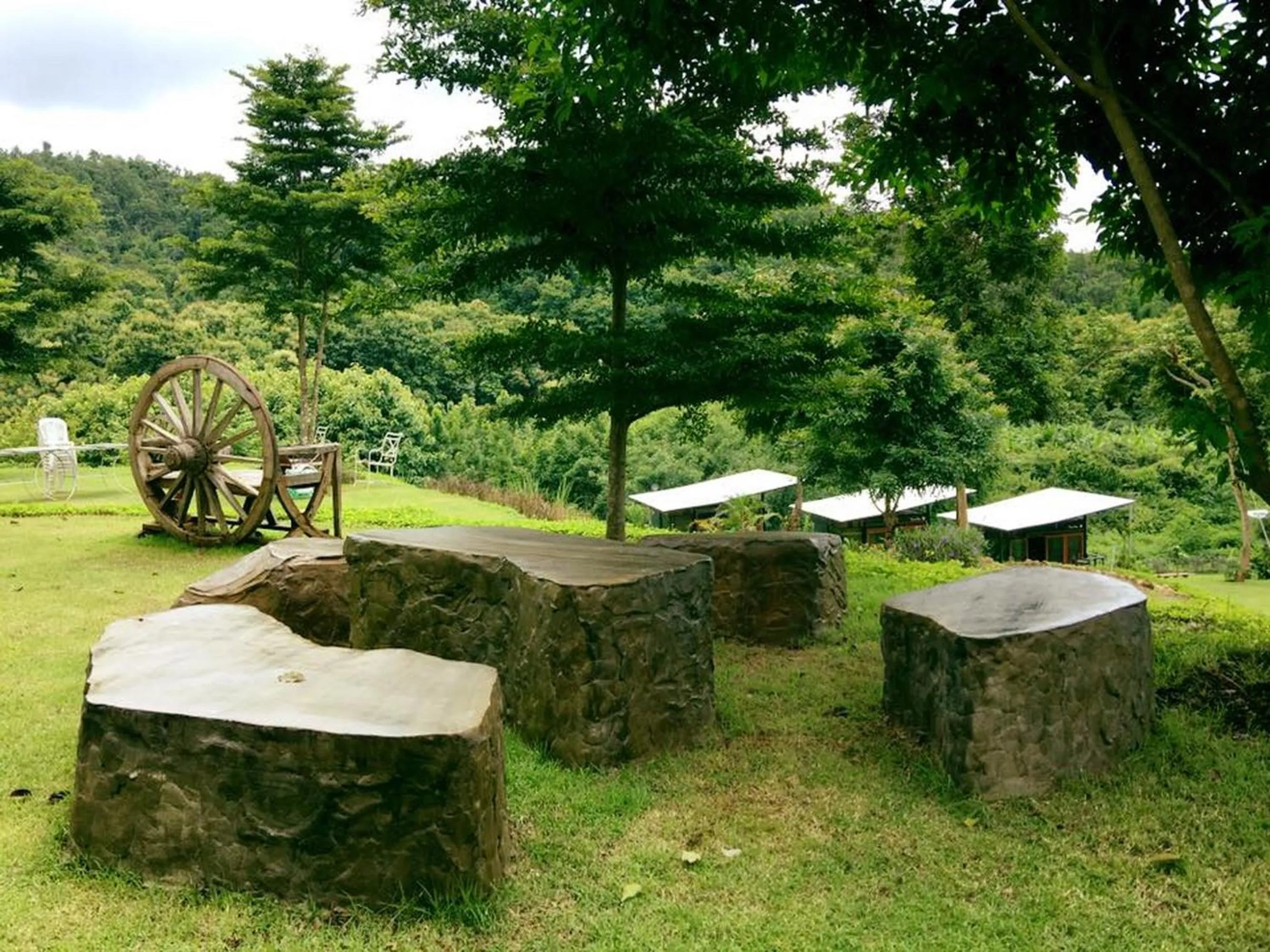 Garden view in Phu Pha View Doi