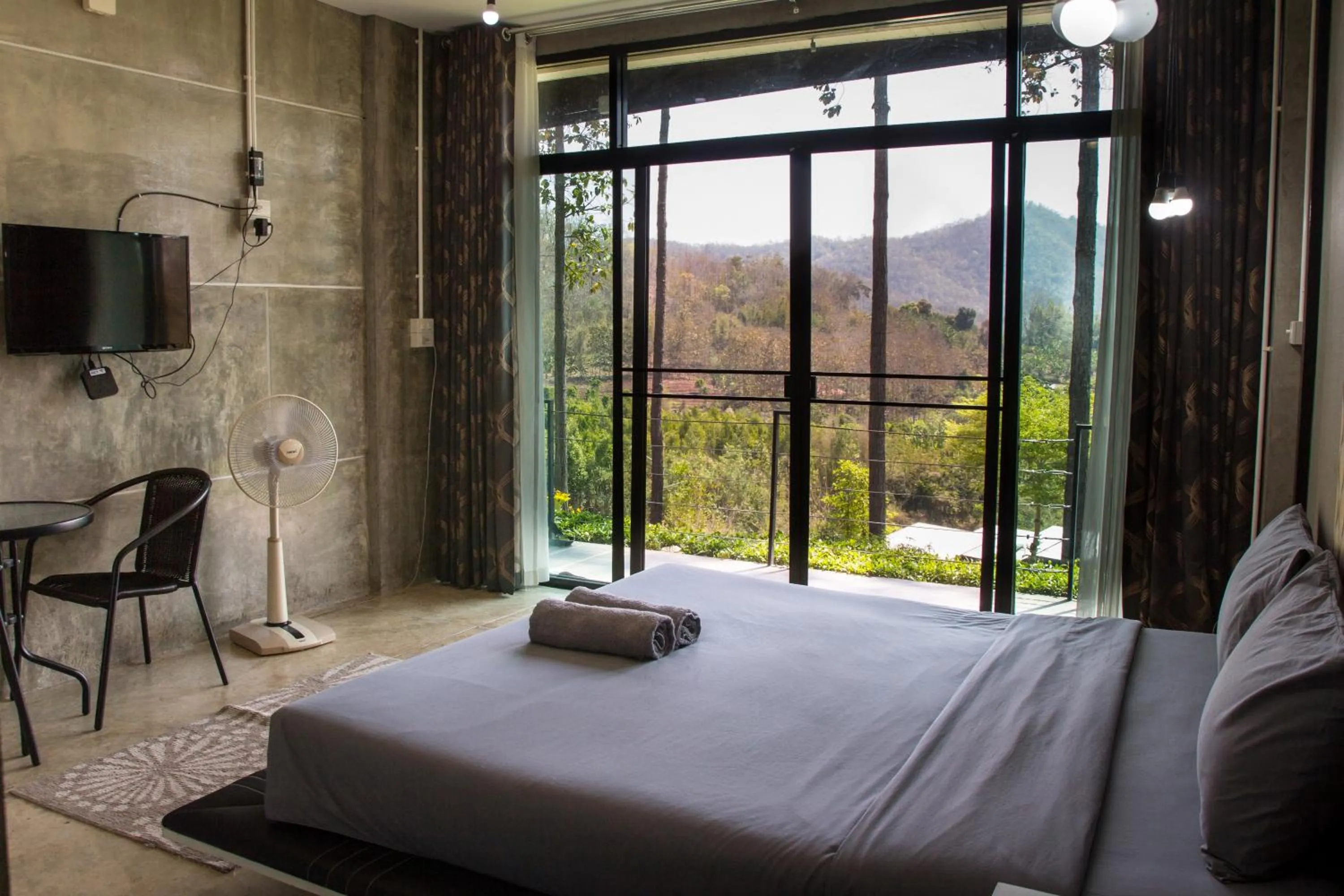 Bed in Phu Pha View Doi