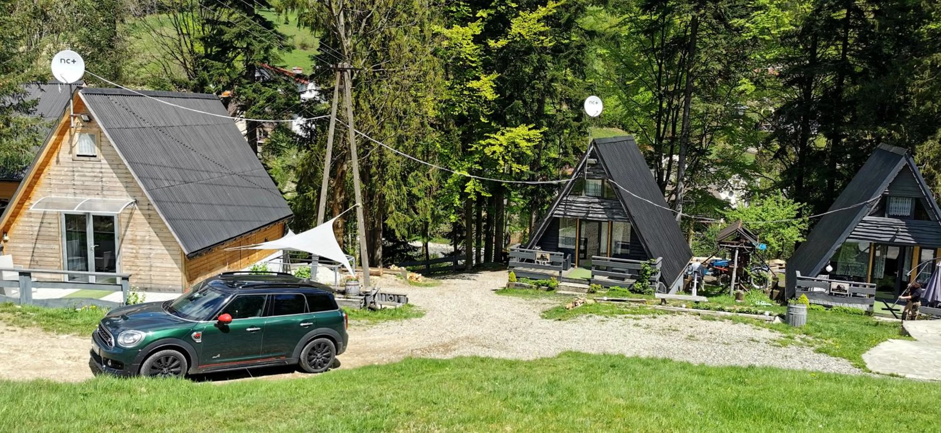 View (from property/room) in Osada pod Beskidem- chatki całoroczne