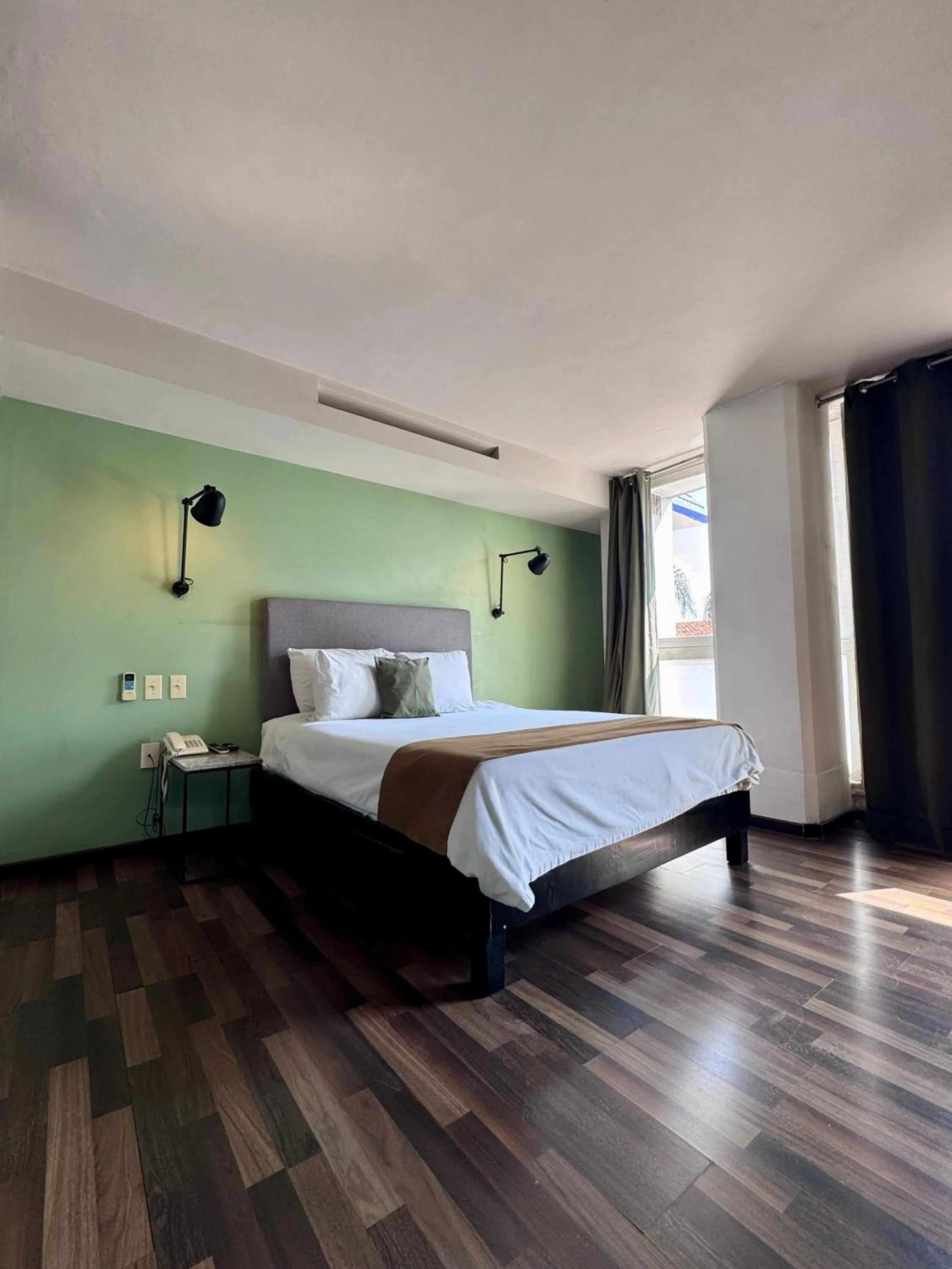 Bed in Lusitania Hotel Orizaba