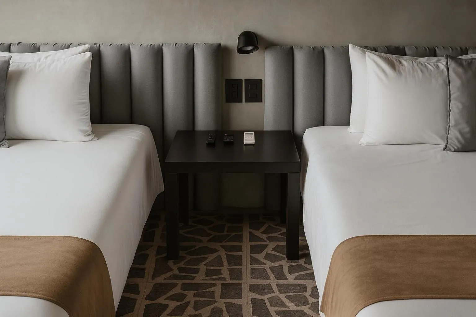 Bed in Lusitania Hotel Orizaba