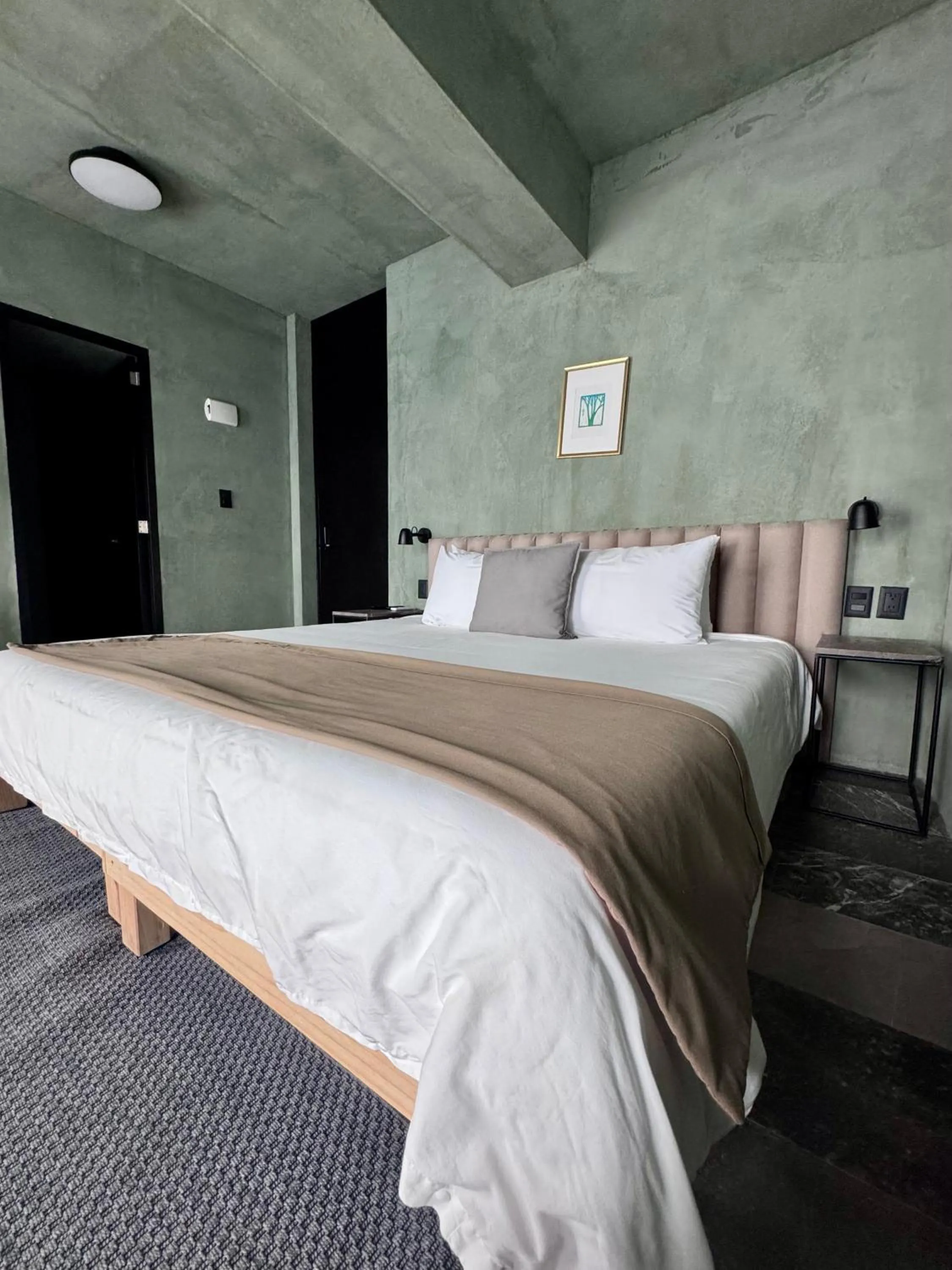 Bed in Lusitania Hotel Orizaba