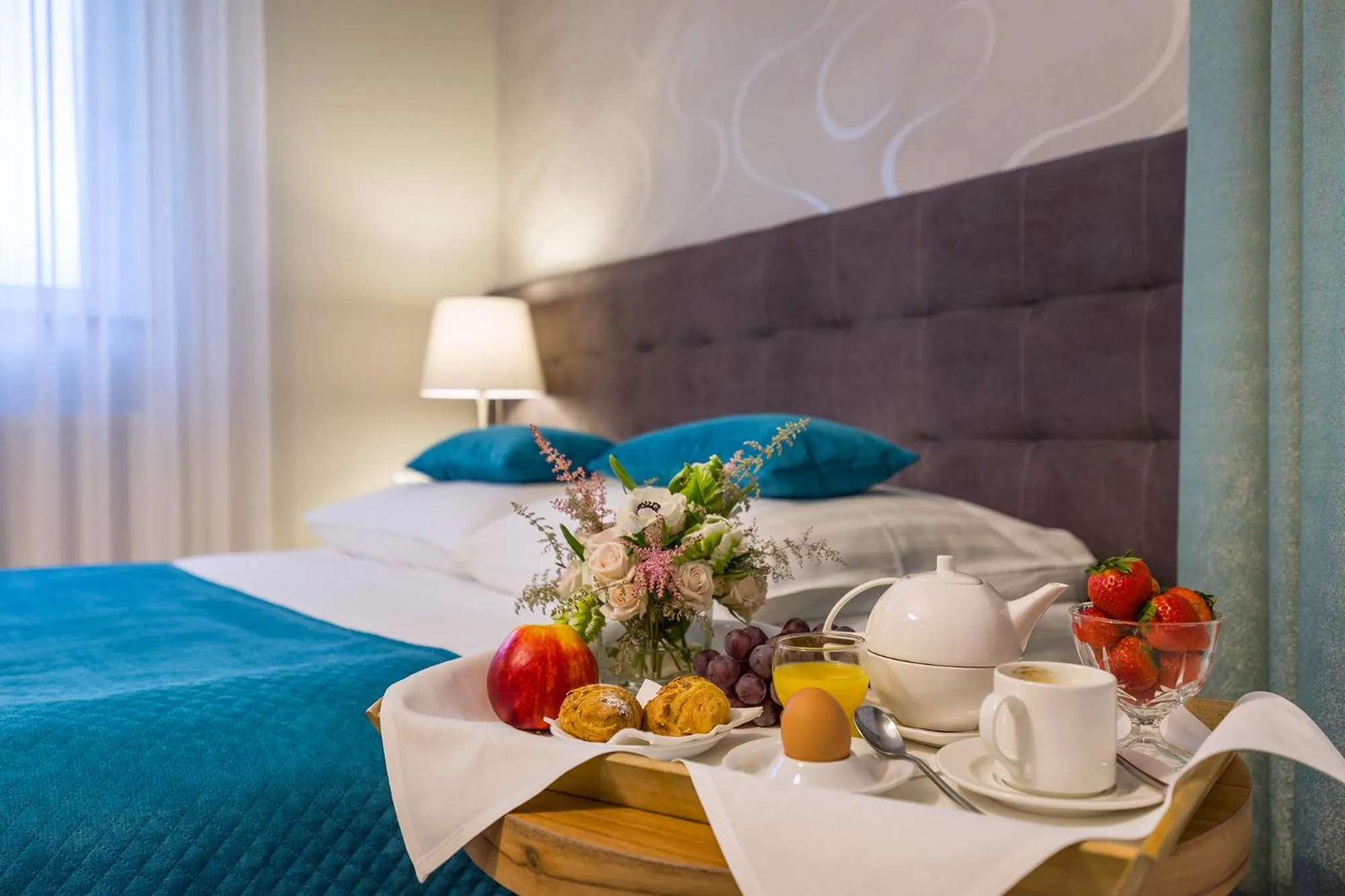 Bed in Tulip Hotels - Wroclaw Patio