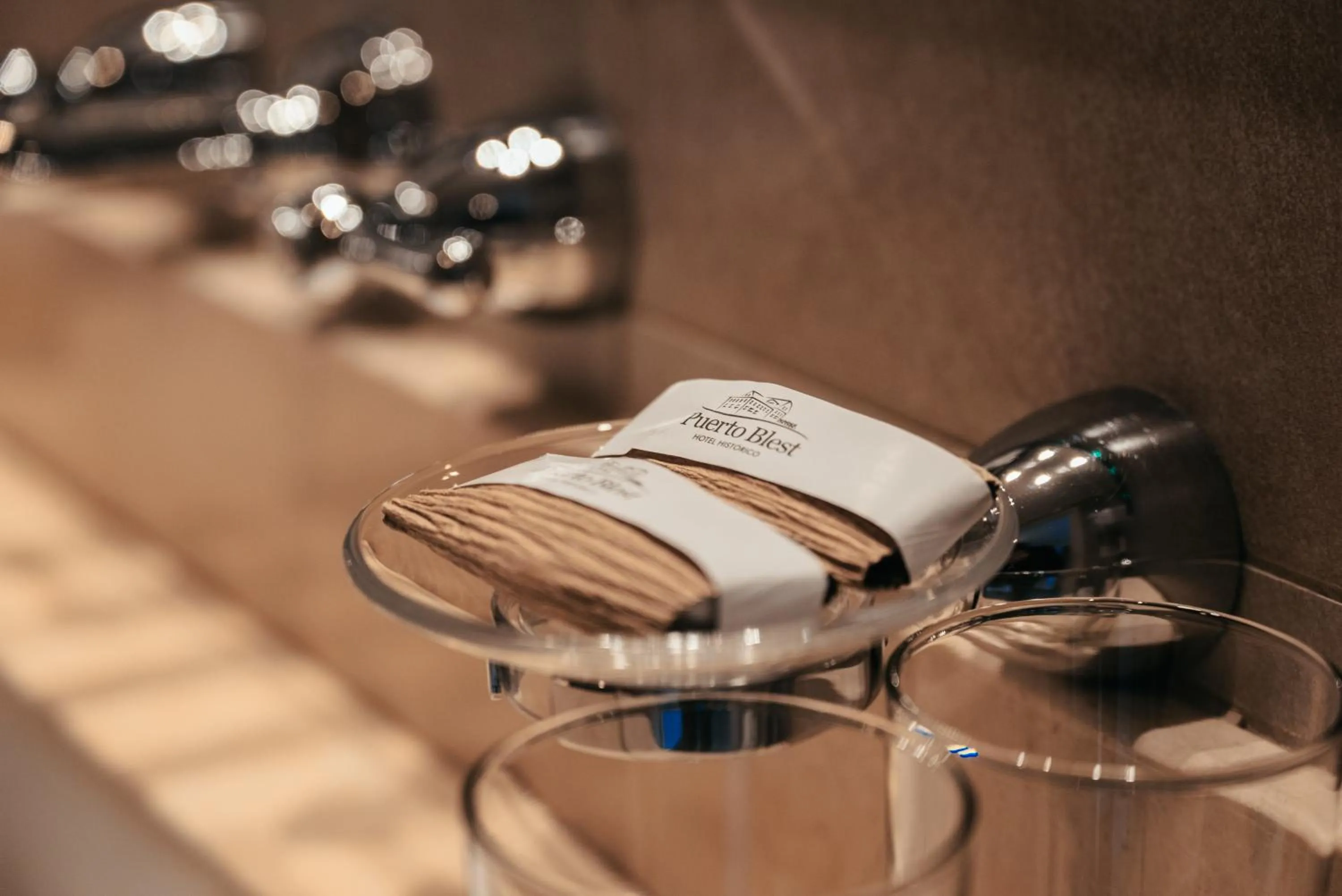 Bathroom in Hotel Puerto Blest