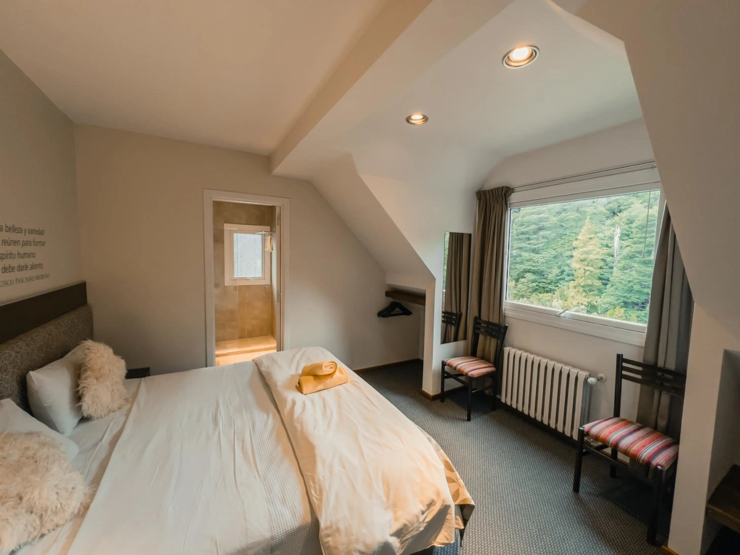 Bed in Hotel Puerto Blest