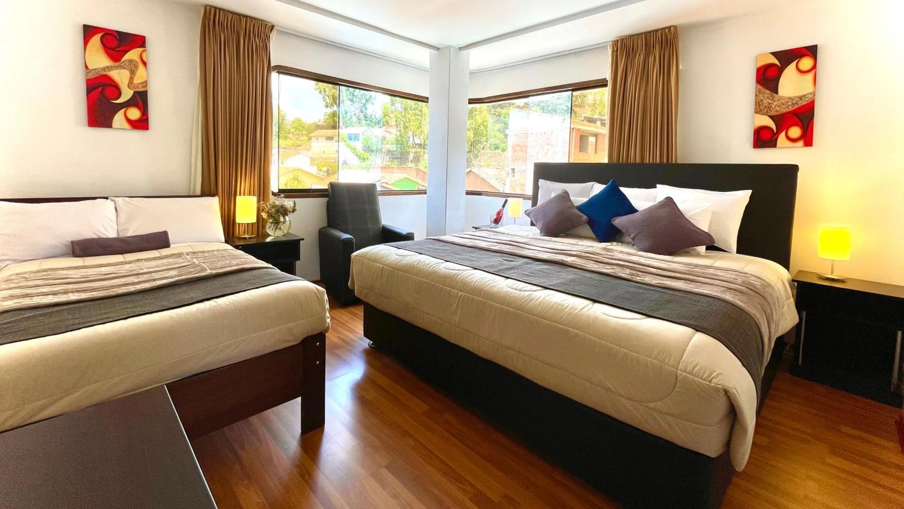 Bed in Allincay Cusco Apart Hotel