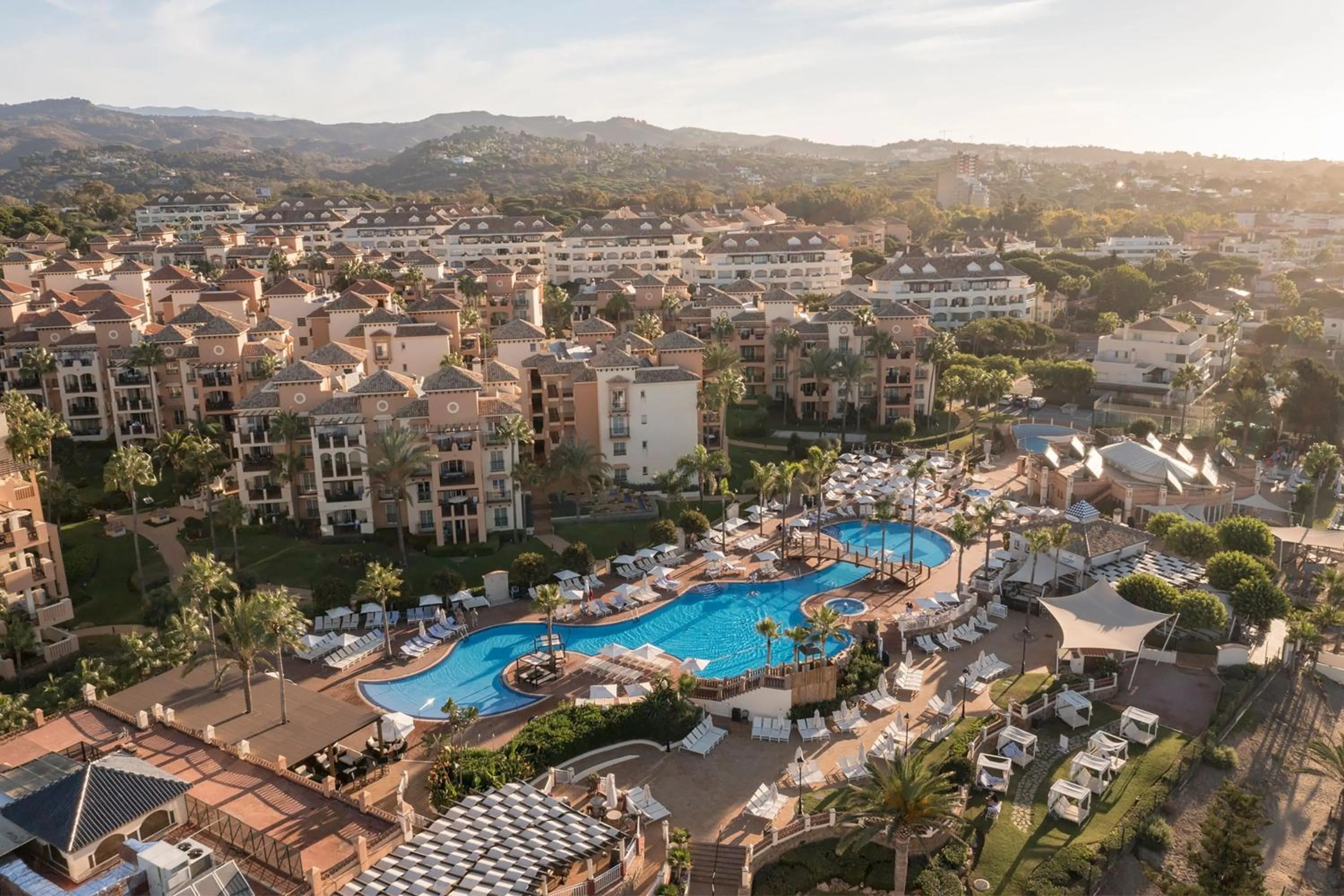 Property building in Marriott's Marbella Beach Resort