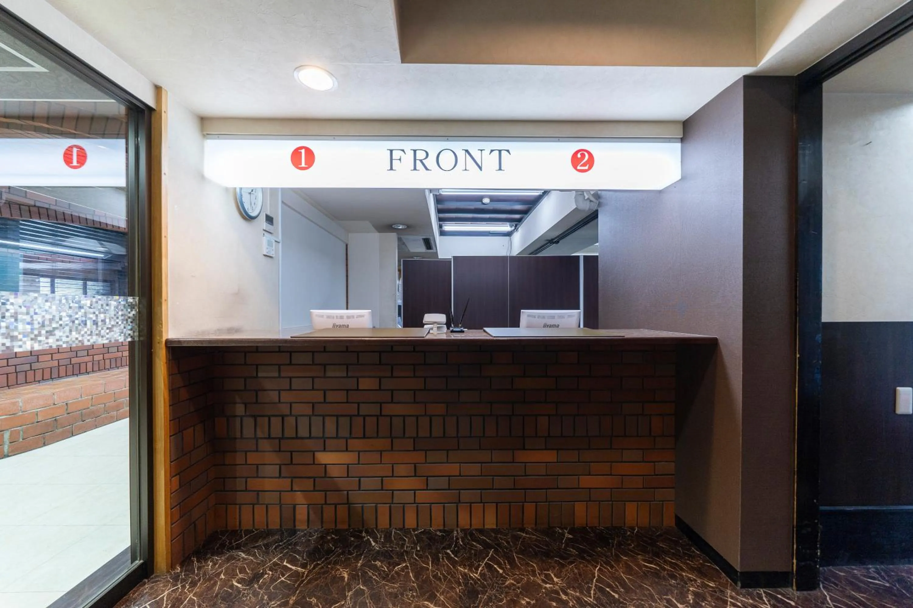 Lobby or reception in HOTEL CITY INN WAKAYAMA Wakayama-Ekimae