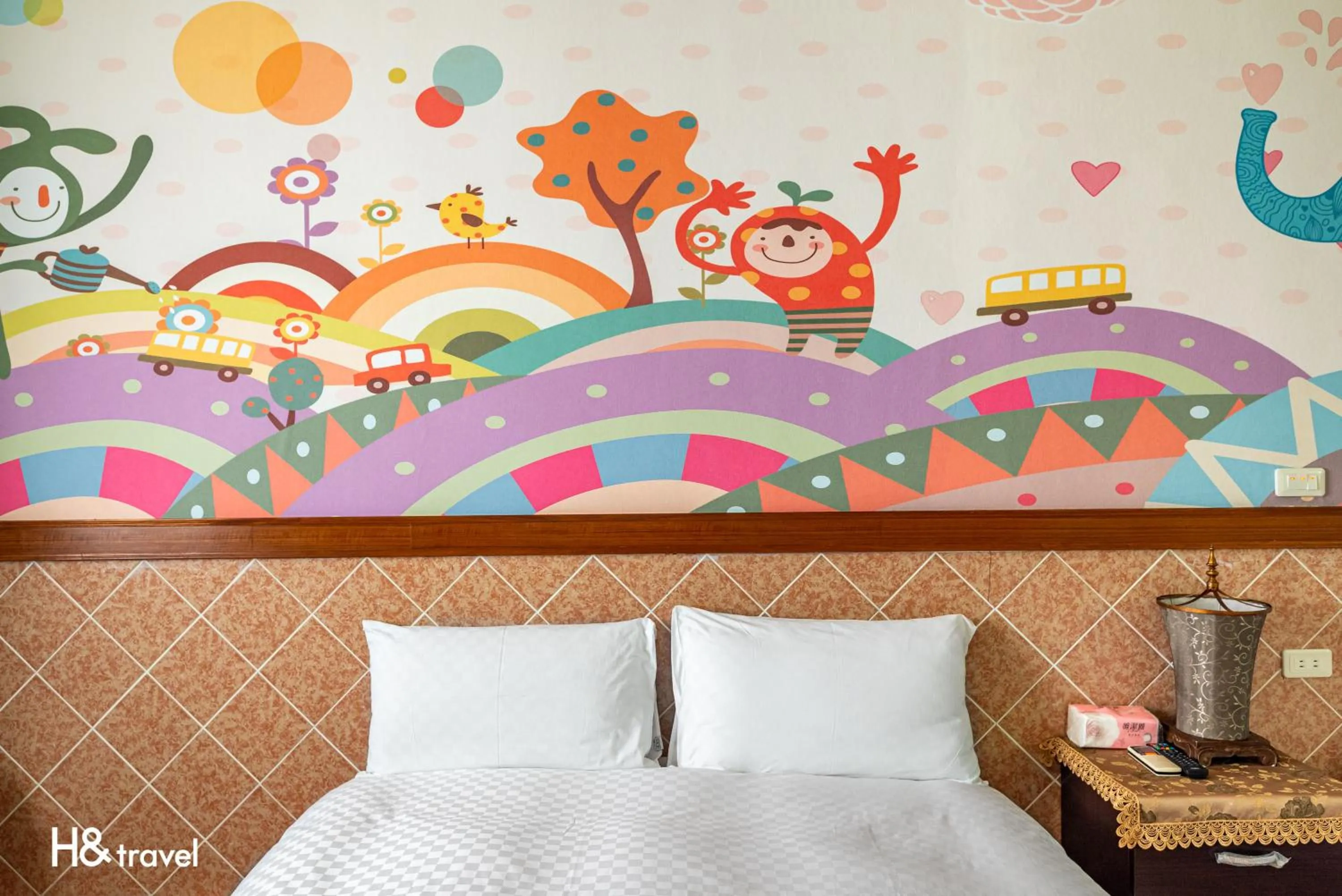 Photo of the whole room, Bed in Shan Tyi Homestay