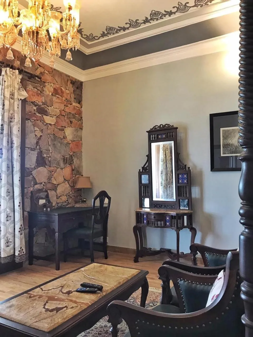 Seating area in Khas Bagh