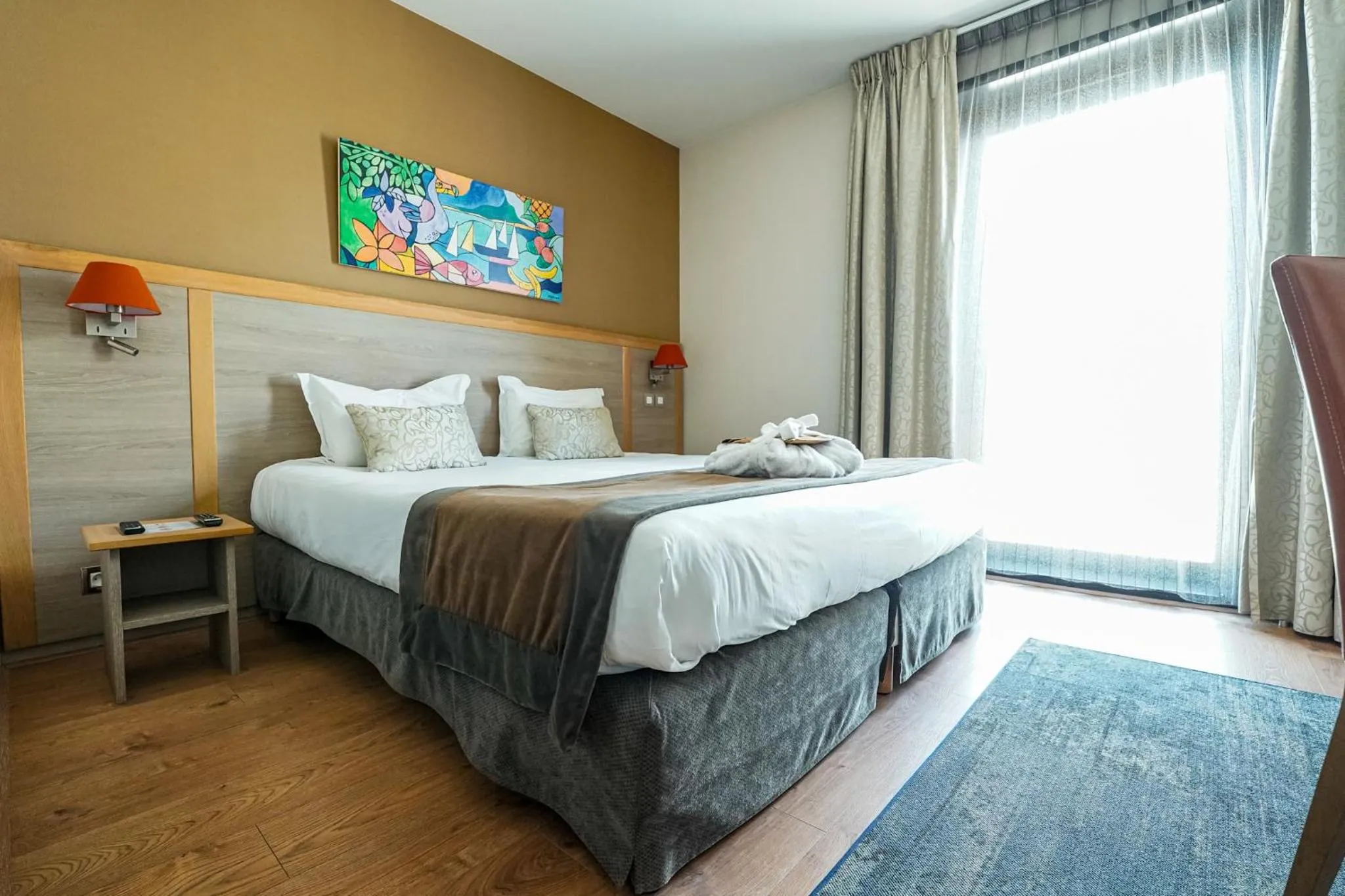 Bed in Hotel Vatel Bordeaux