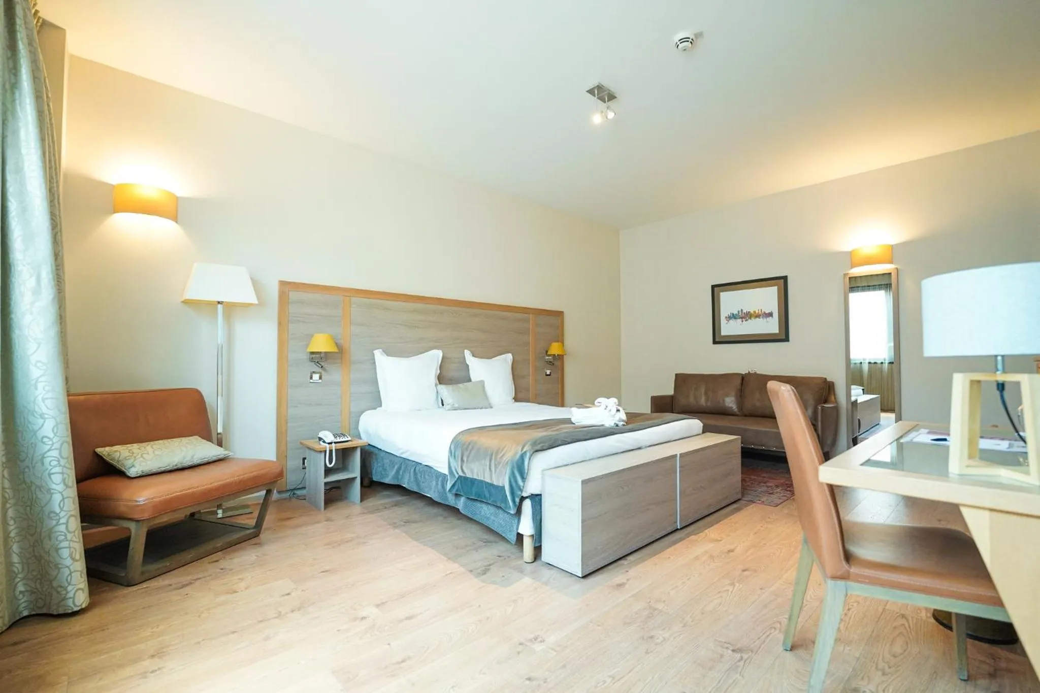 Bed in Hotel Vatel Bordeaux