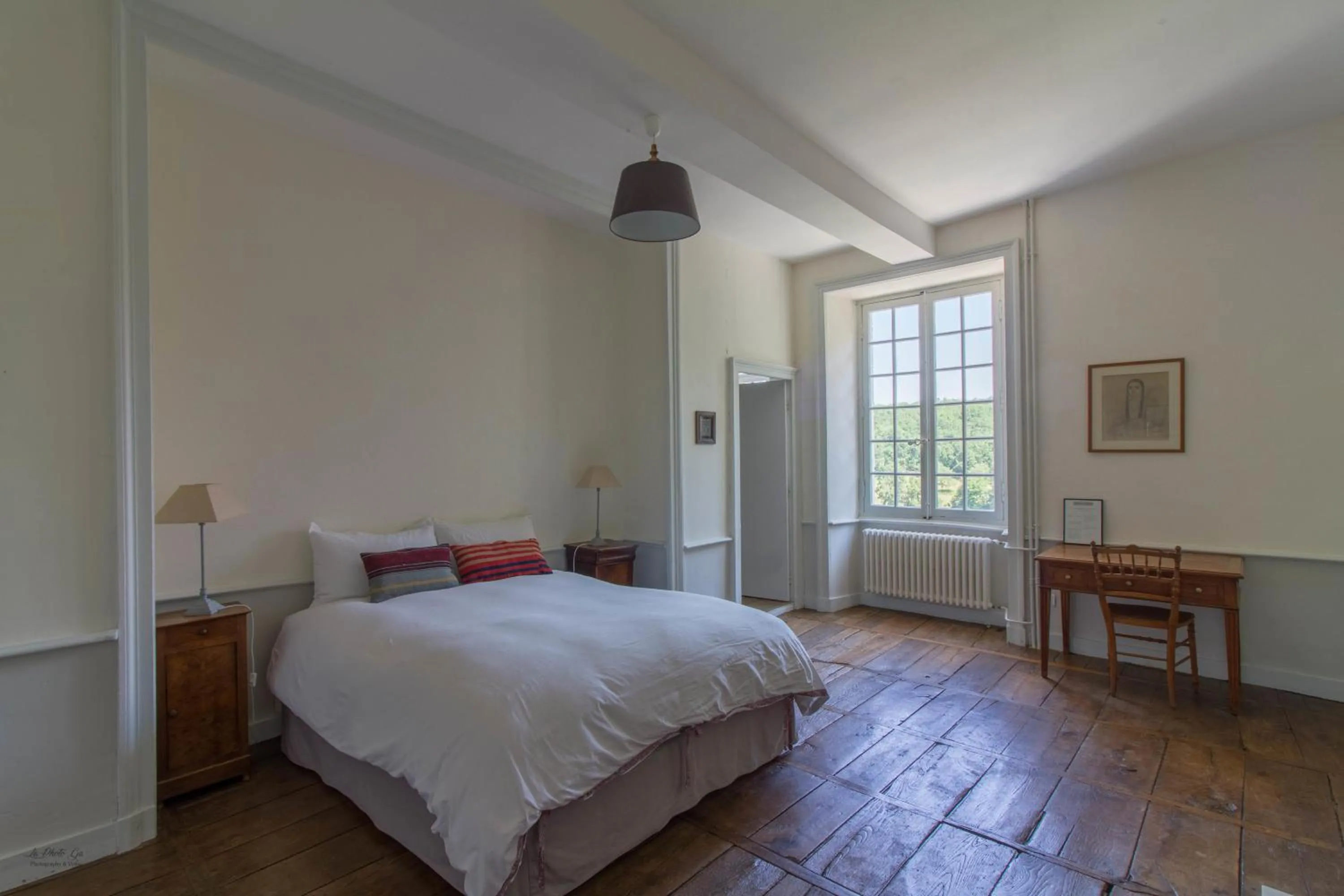 Bedroom in Château de La Combe