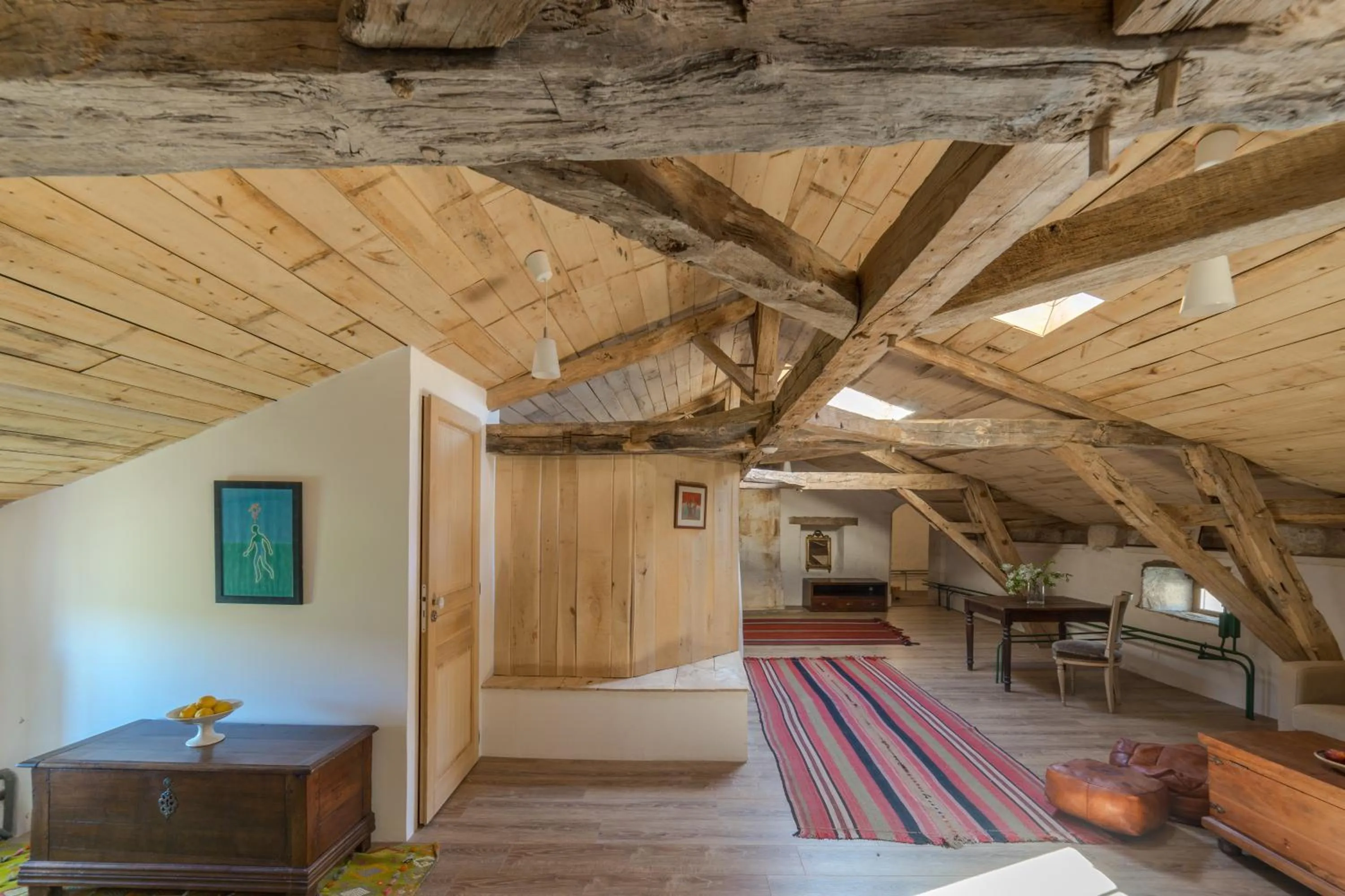 Garden in Château de La Combe