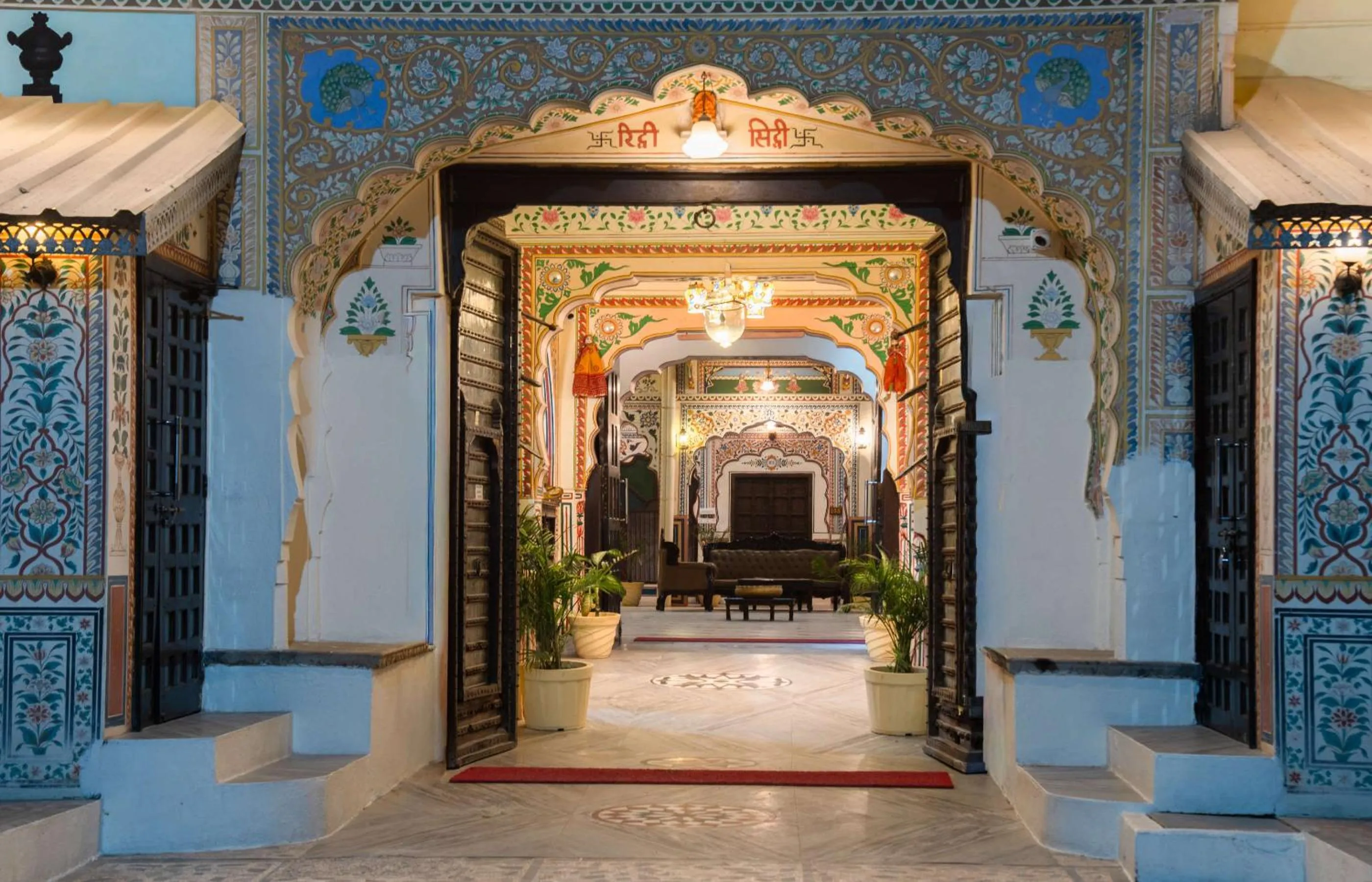 Facade/entrance in Hotel Shahi Palace Mandawa