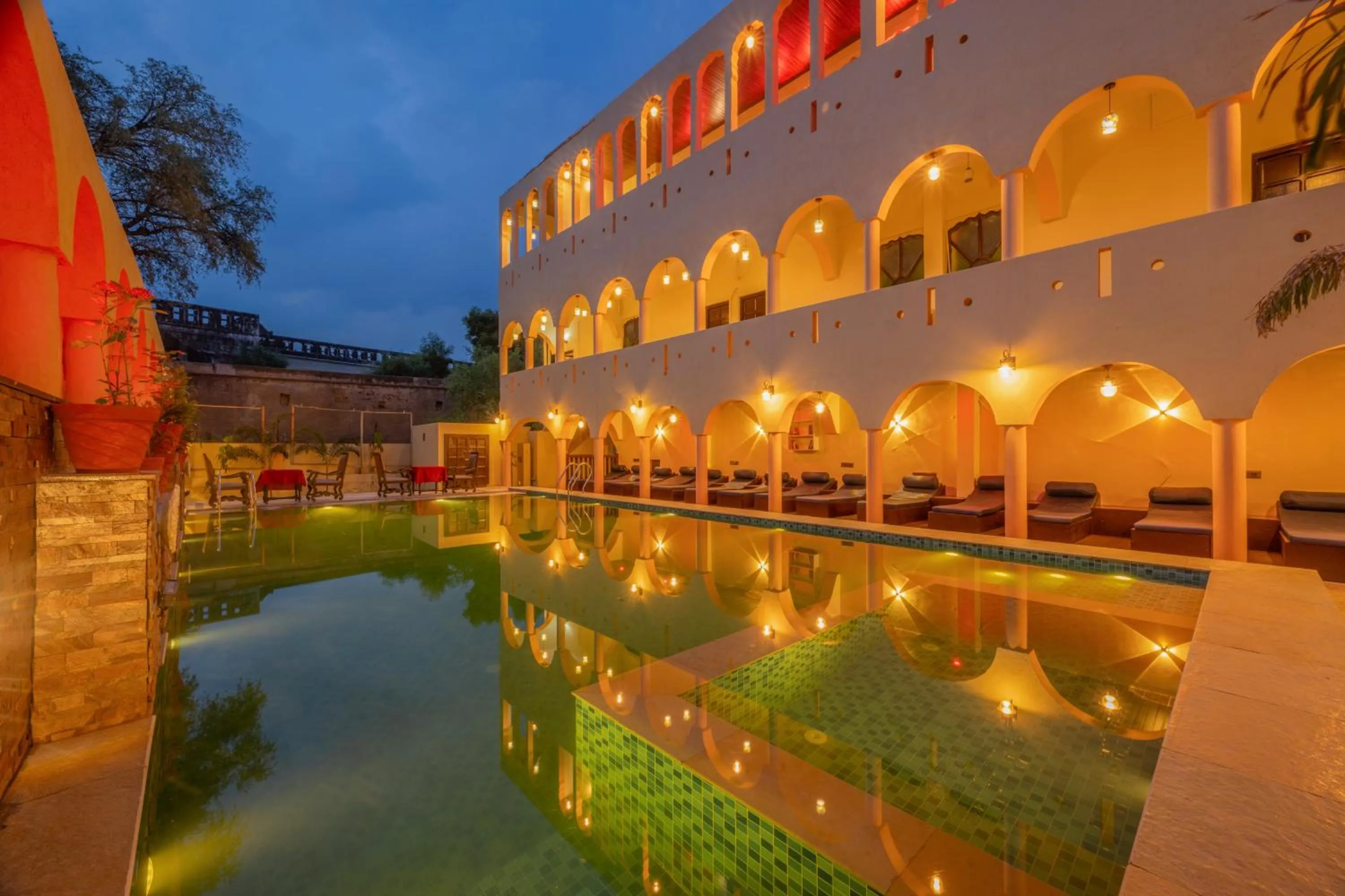 Property building in Hotel Shahi Palace Mandawa