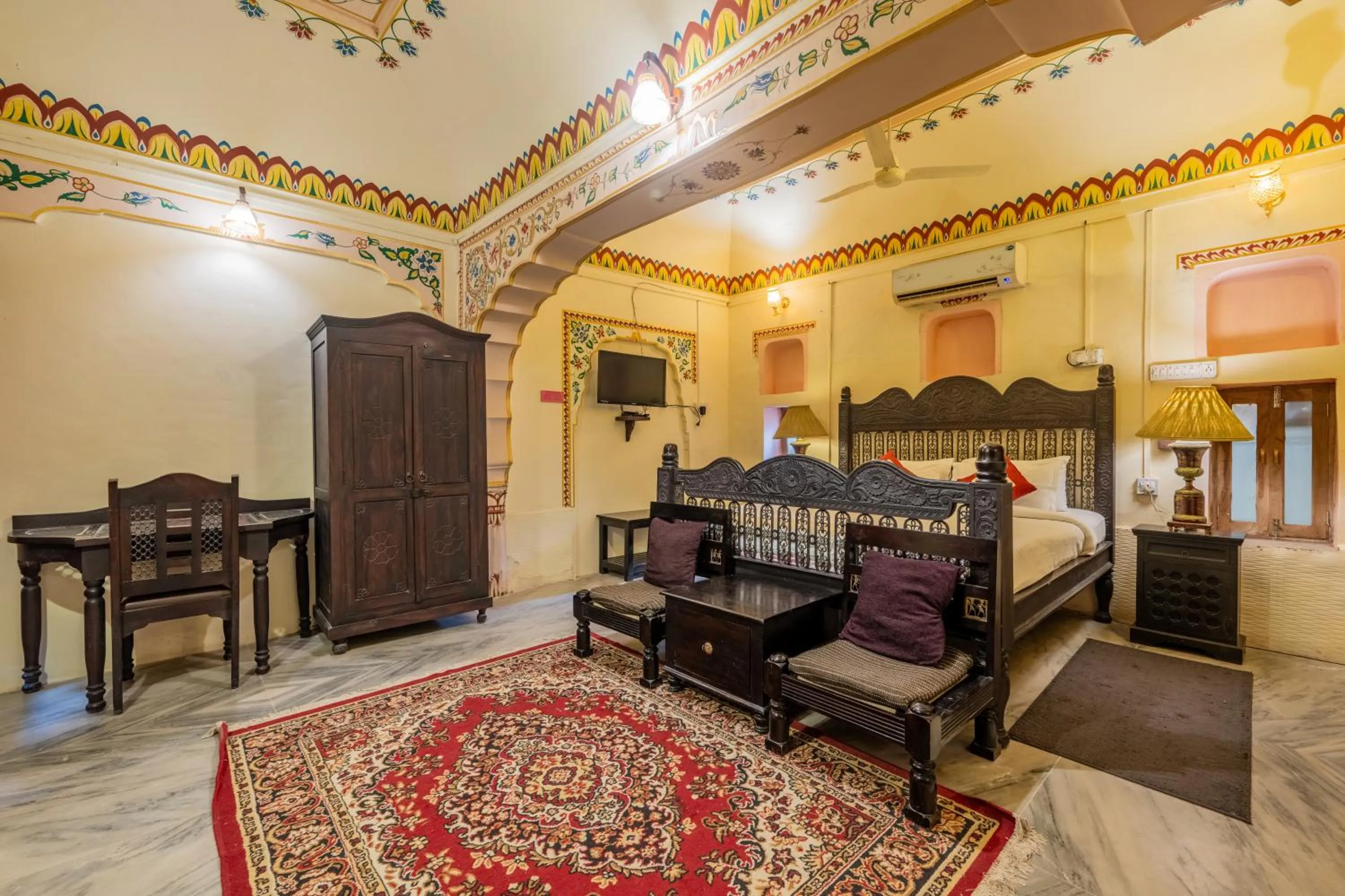 Bedroom in Hotel Shahi Palace Mandawa