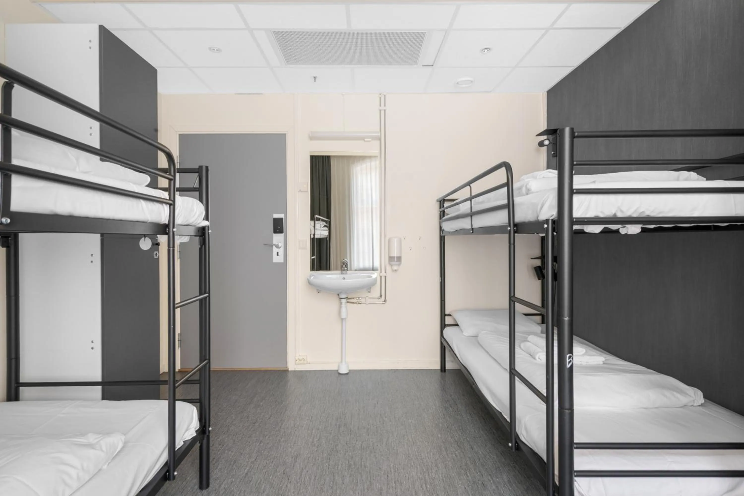 Photo of the whole room, Bed in K7 Hotel Oslo