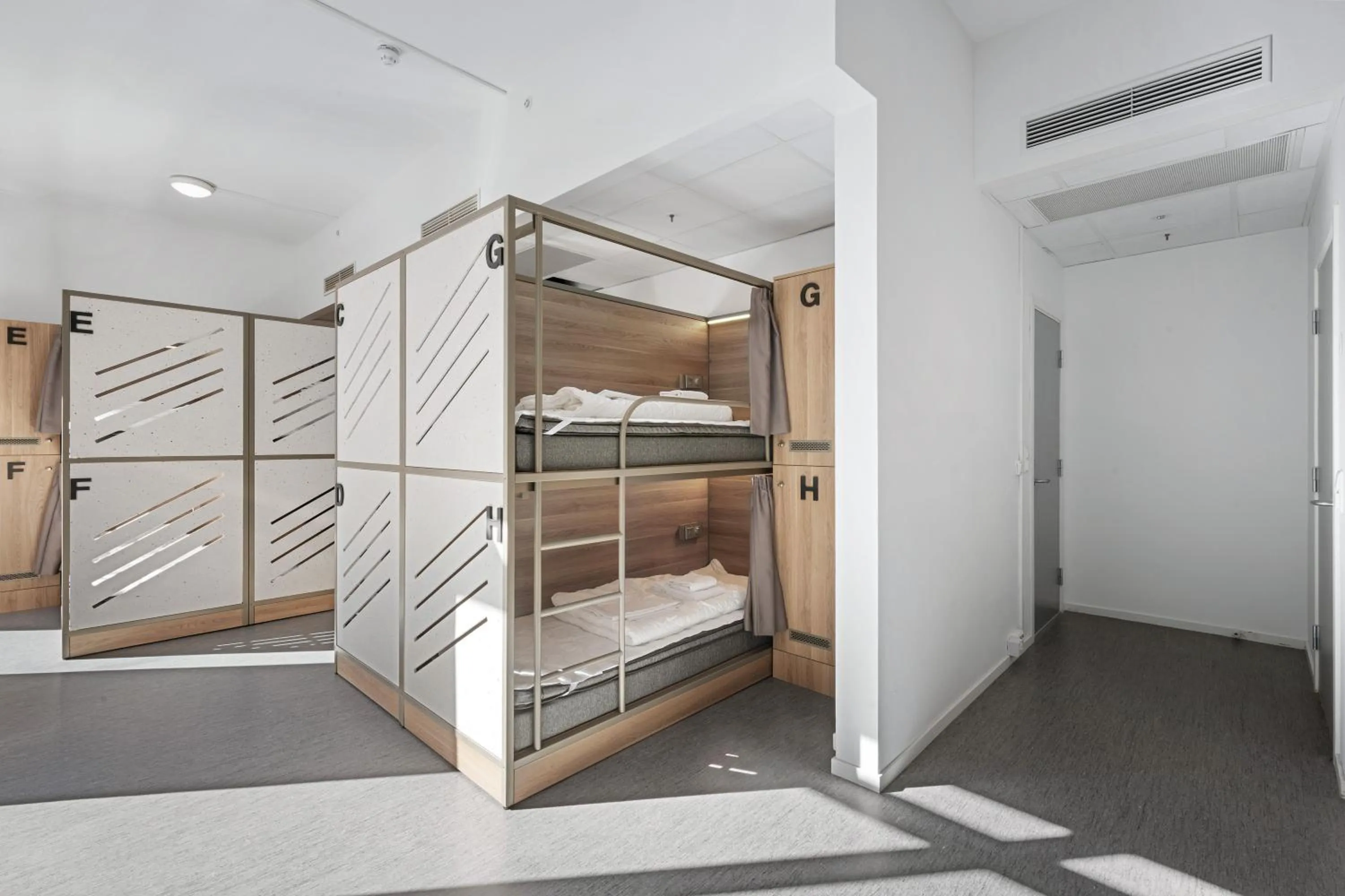 Photo of the whole room, Bed in K7 Hotel Oslo