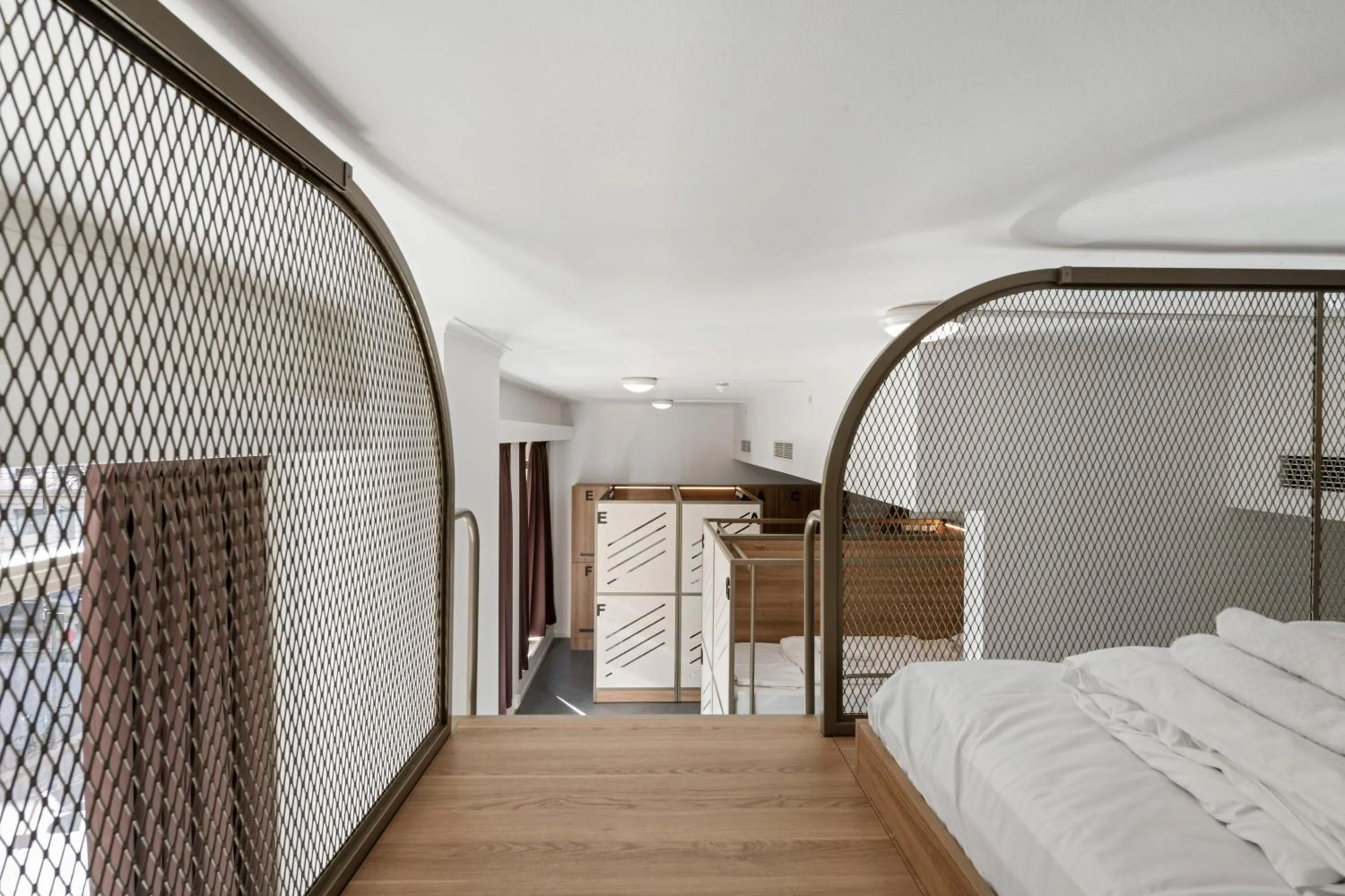 Bed in K7 Hotel Oslo