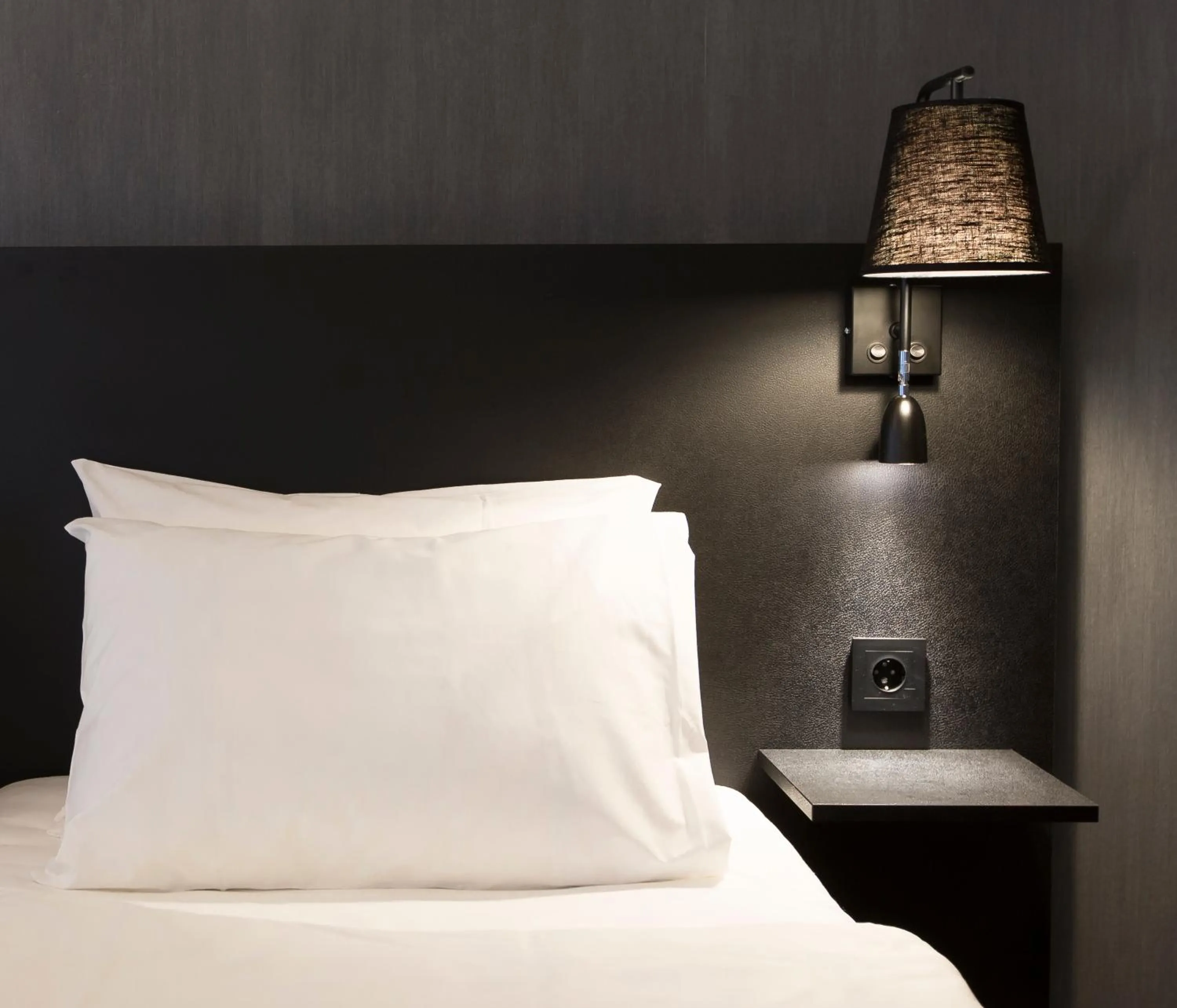 Bed in K7 Hotel Oslo