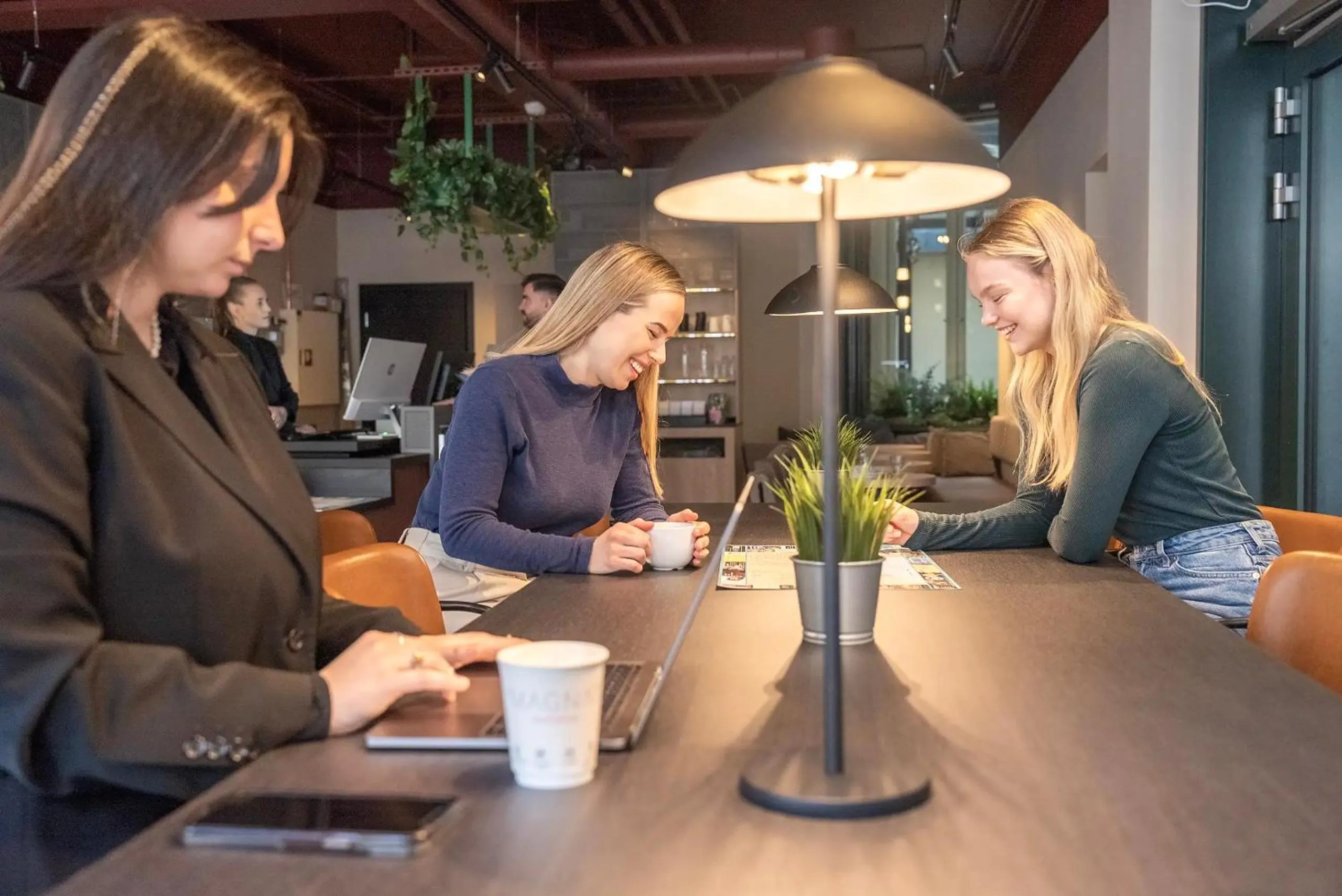 Lobby or reception in K7 Hotel Oslo