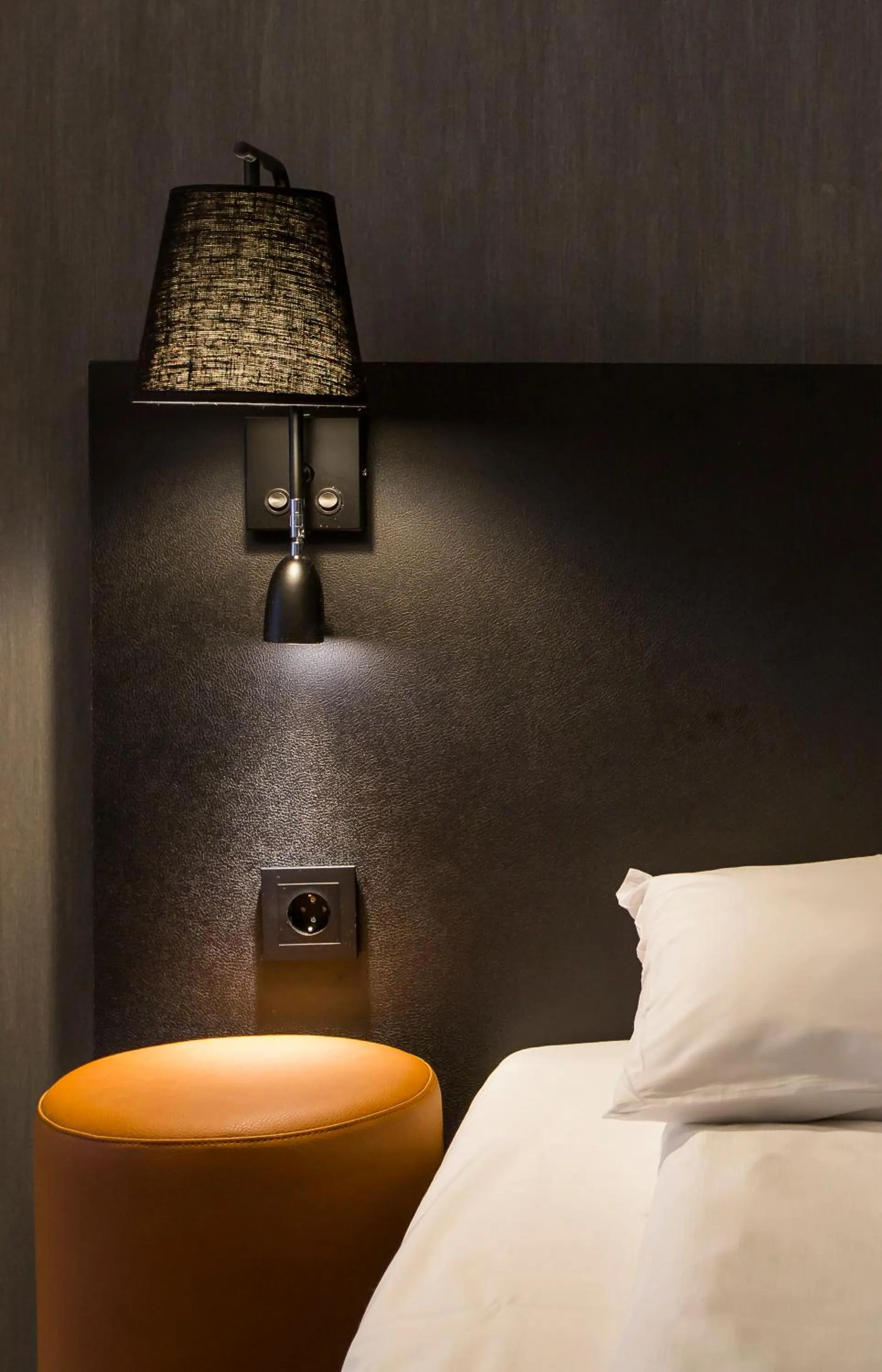 Bed in K7 Hotel Oslo