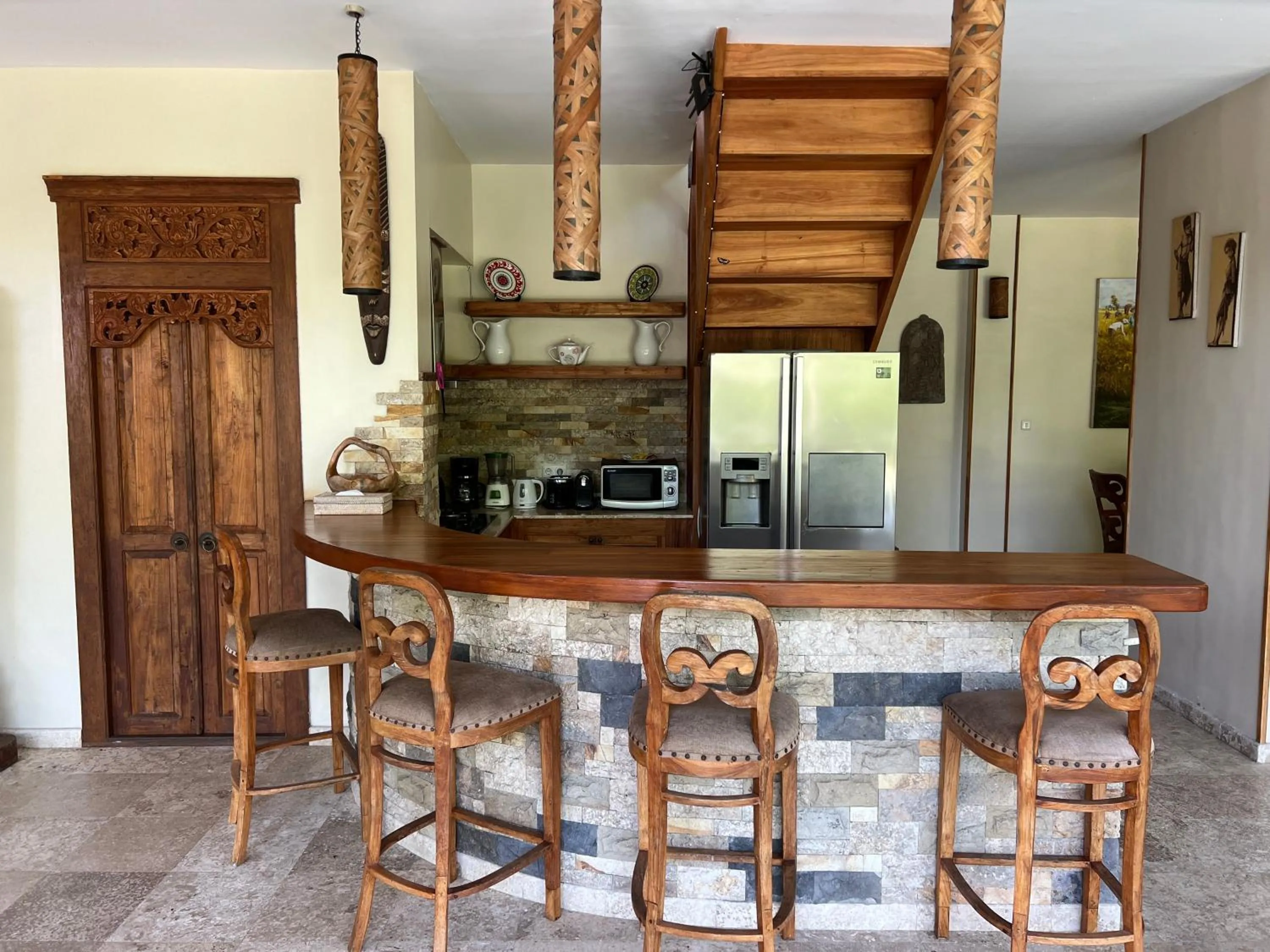 Kitchen or kitchenette in Breezy Point Villas