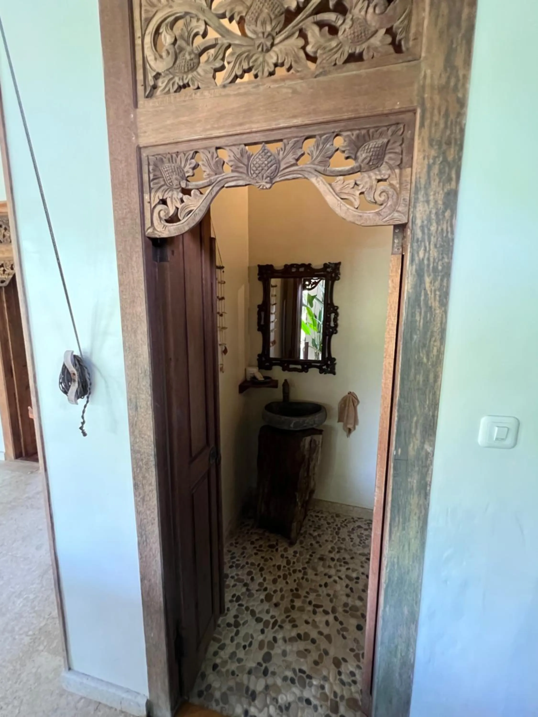 Toilet in Breezy Point Villas