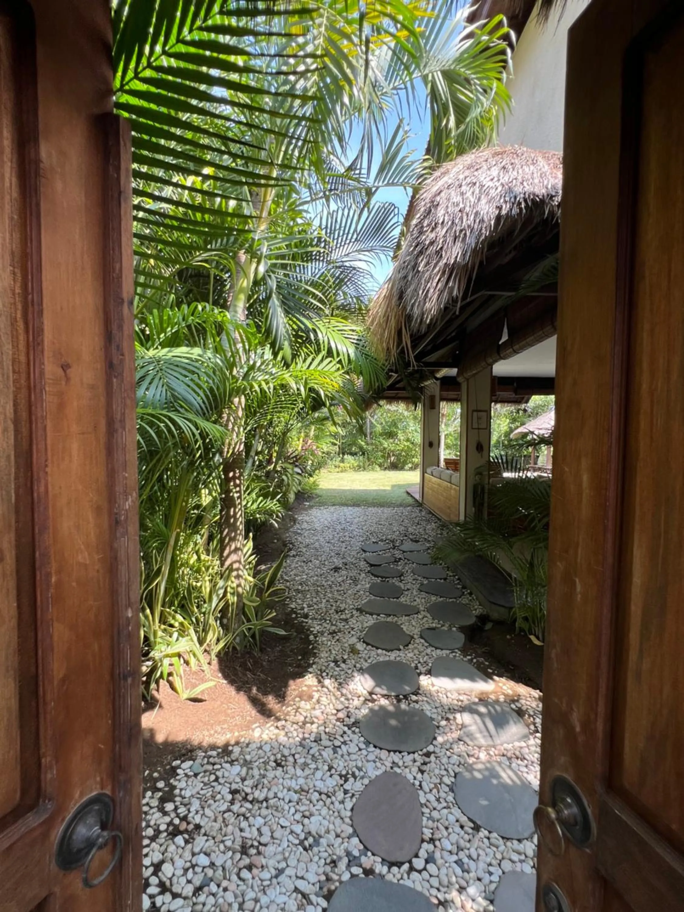 Garden view in Breezy Point Villas