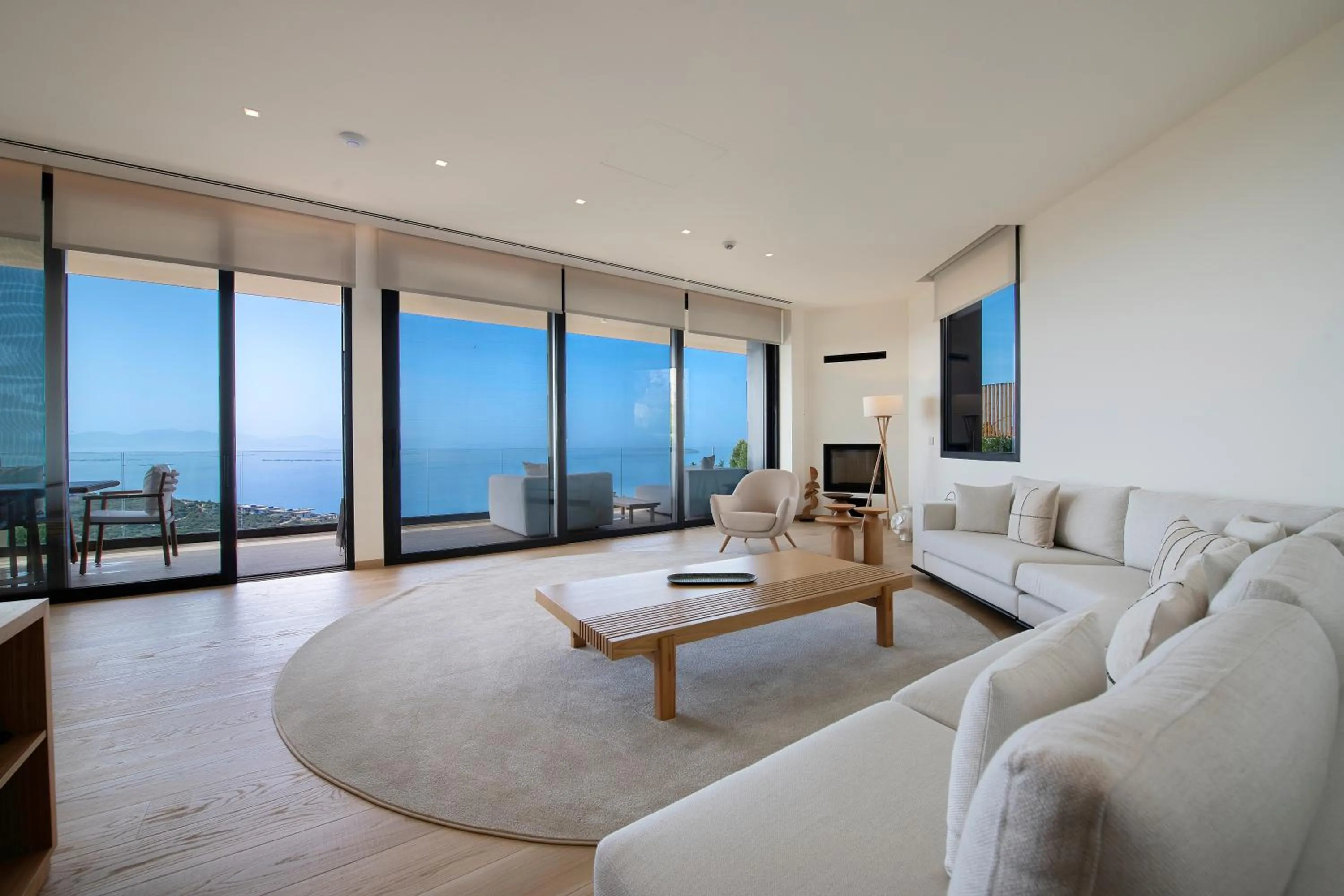 Living room in Six Senses Kaplankaya