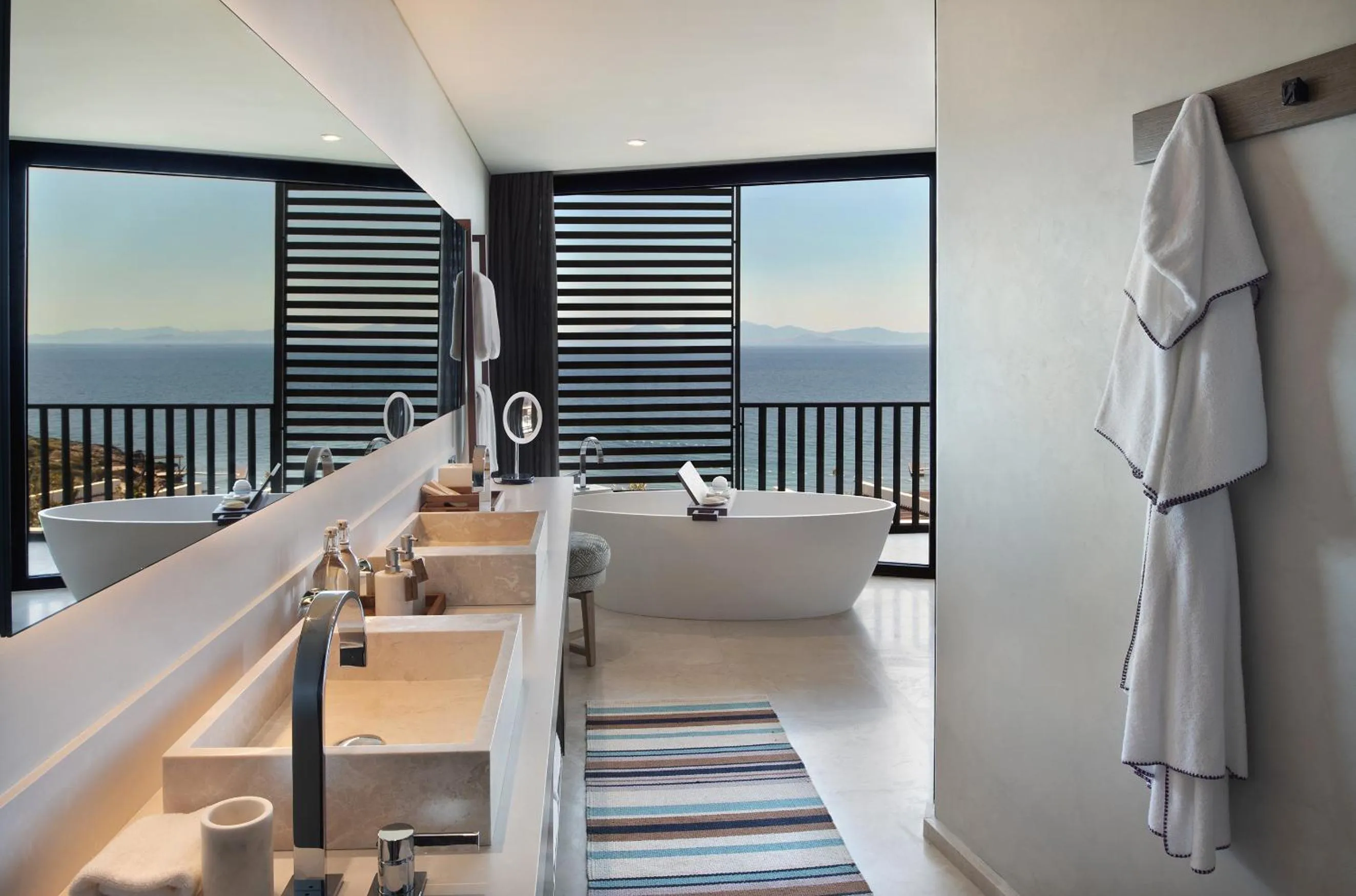 Bathroom in Six Senses Kaplankaya
