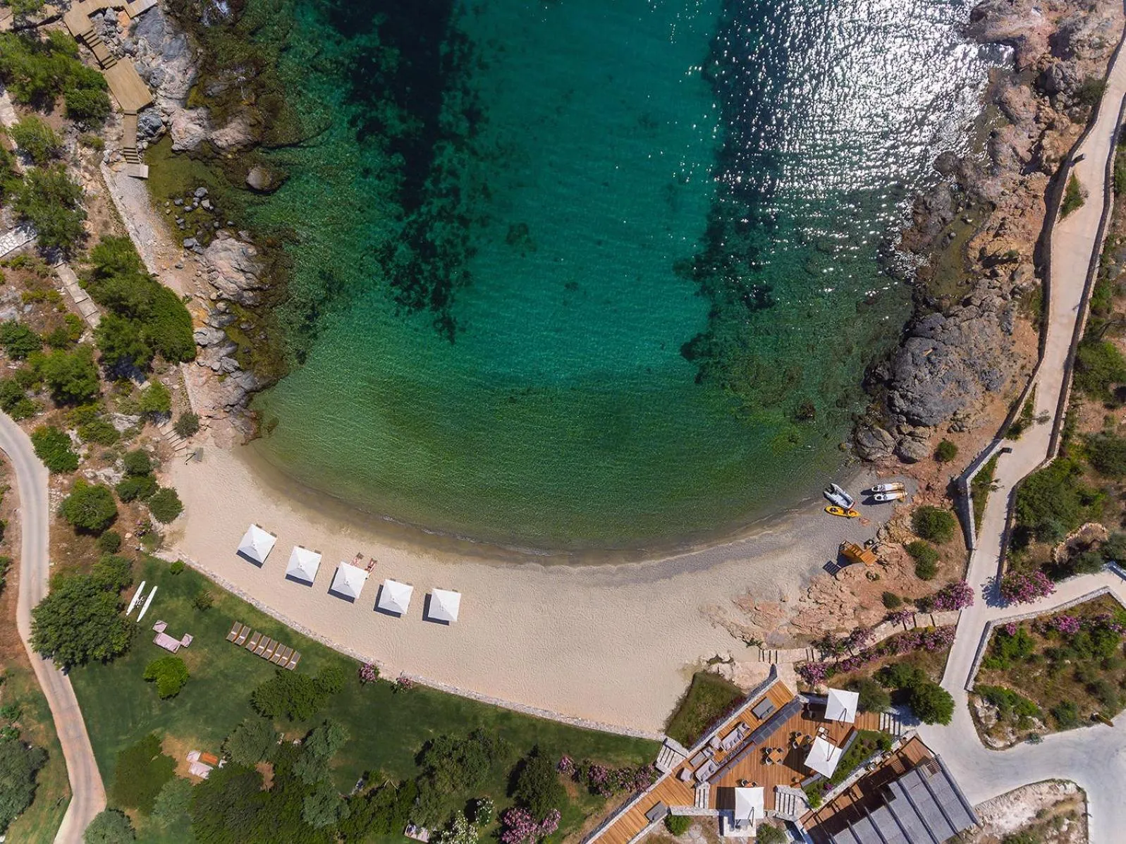 Beach in Six Senses Kaplankaya