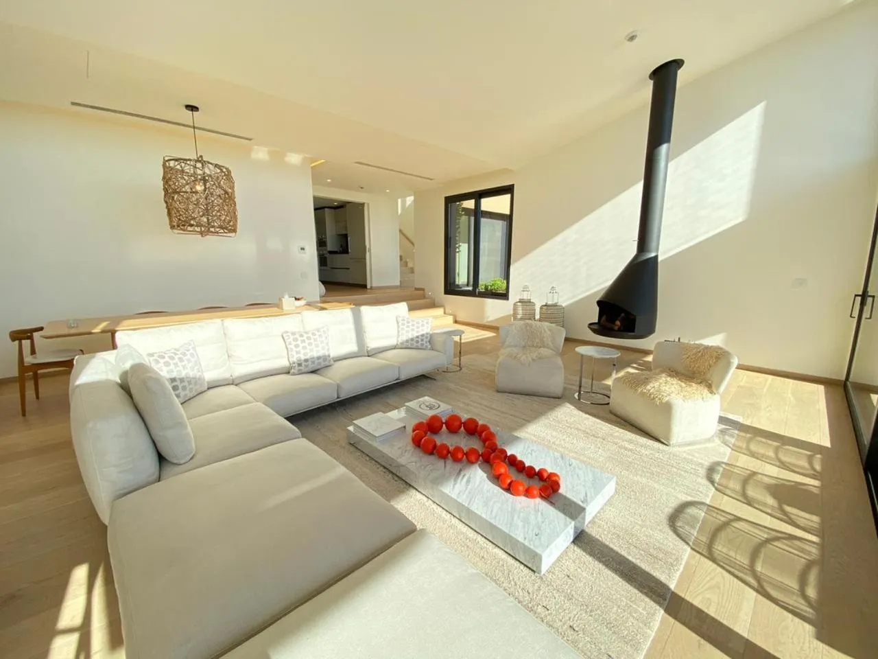 Living room in Six Senses Kaplankaya