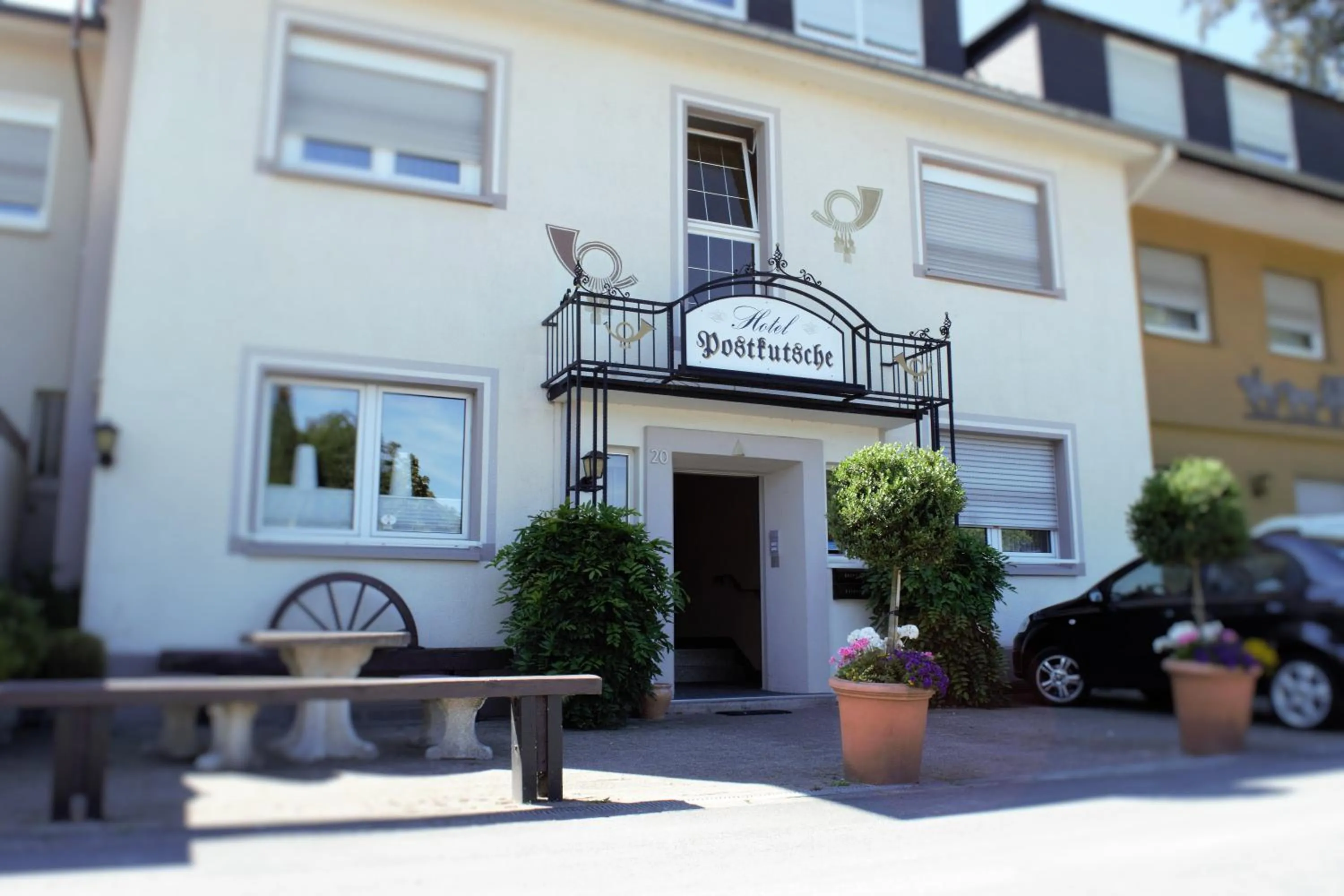 Facade/entrance in Hotel Postkutsche
