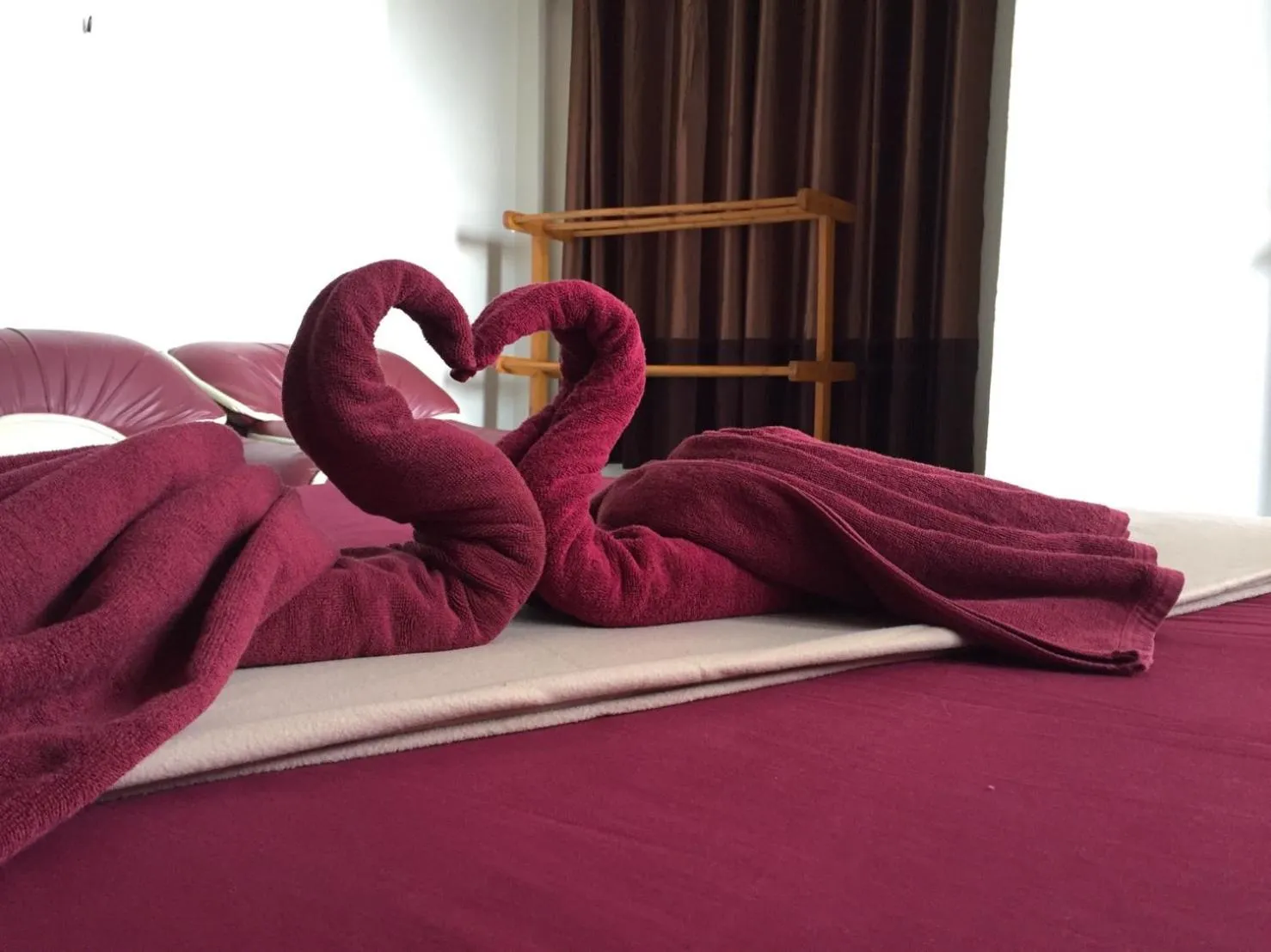 Bed in Phangan Lodge