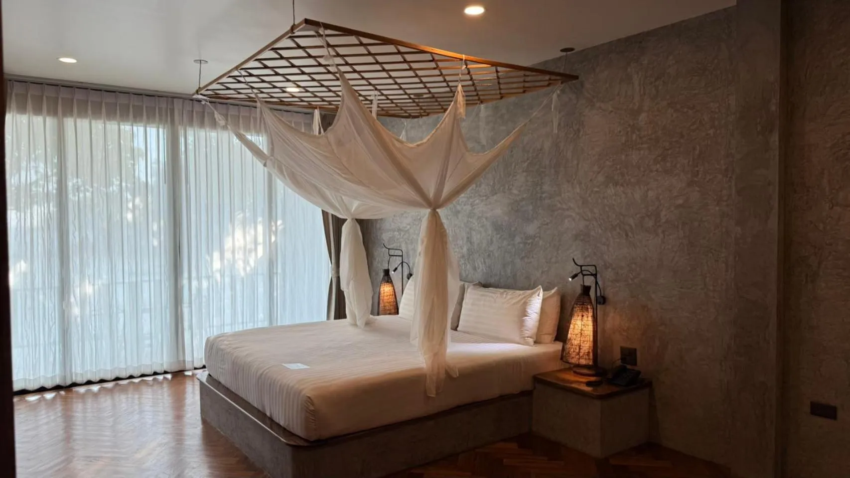 Bed in Sai Daeng Resort