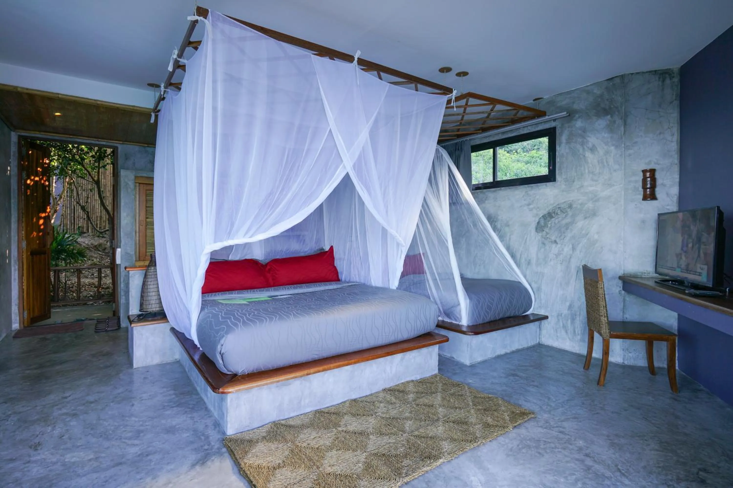 Bedroom, Bed in Sai Daeng Resort