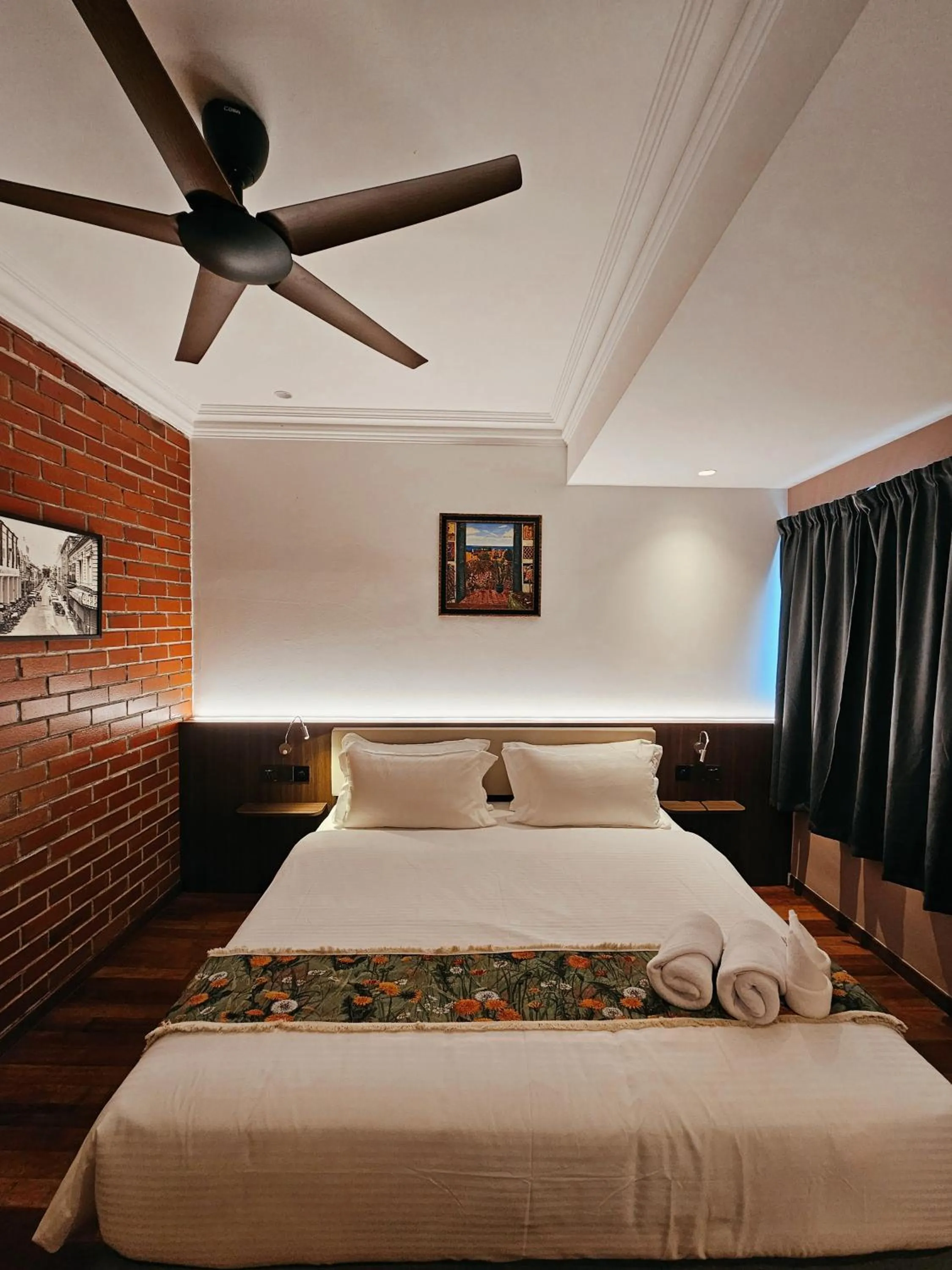 Bed in RARE Heritage House