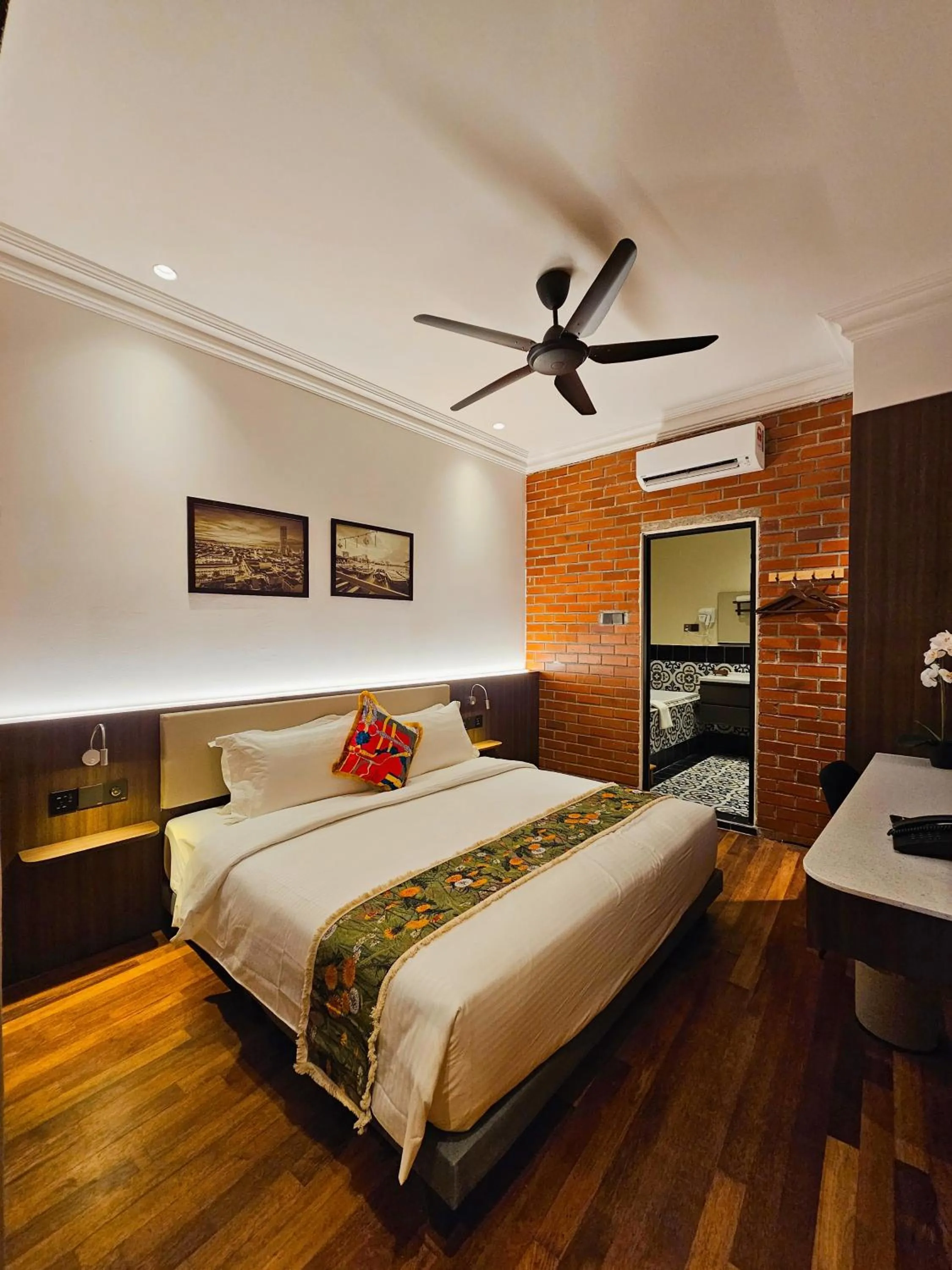 Bed in RARE Heritage House